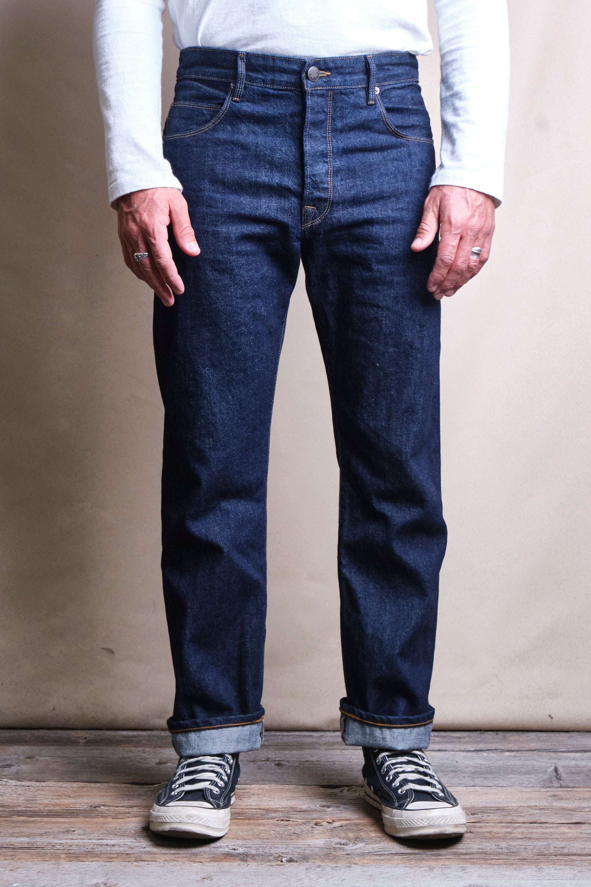Belford Straight 14 Ounce 50's Blue Denim