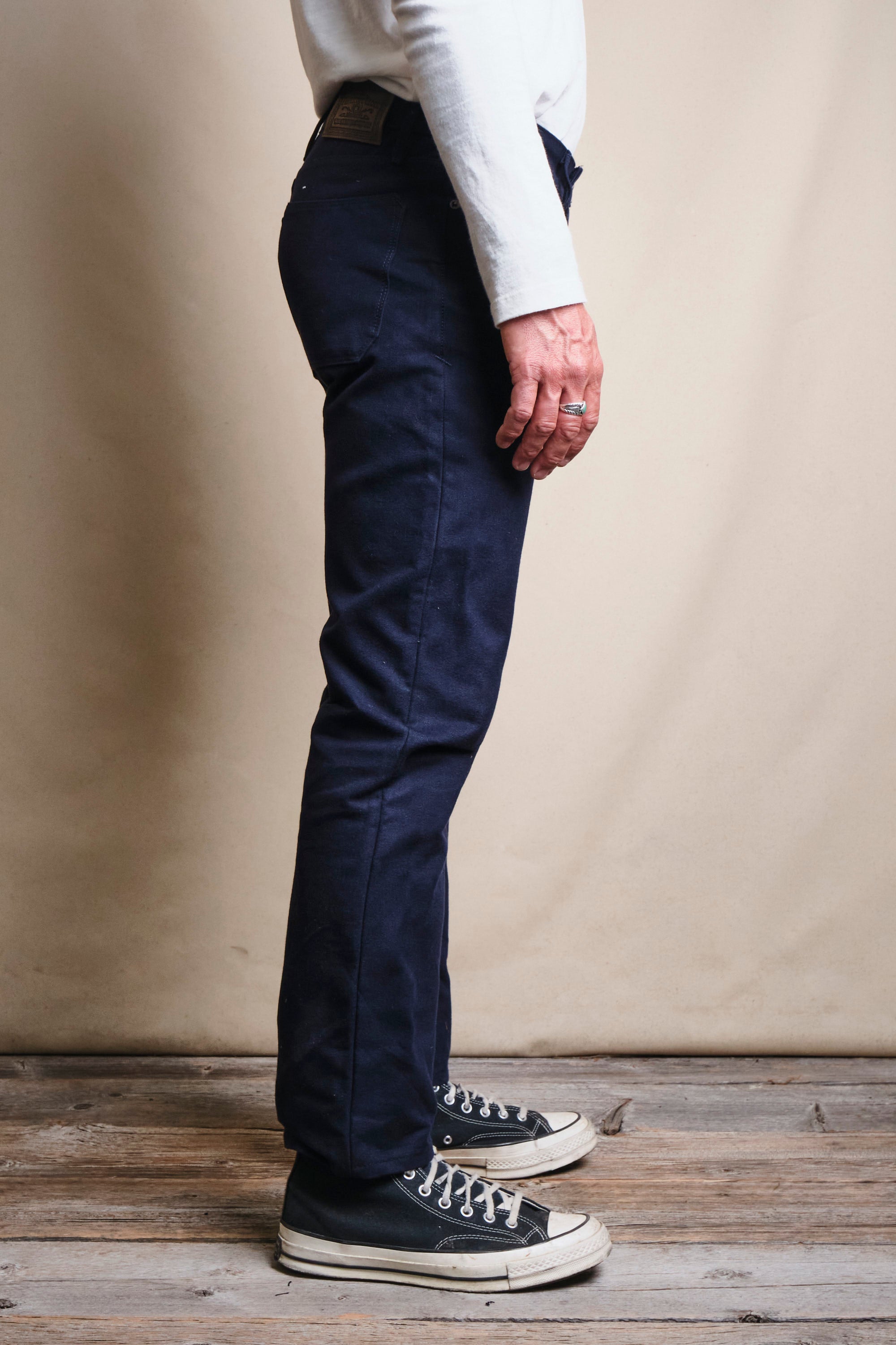 Portola Classic Taper 15 Ounce Navy Canvas
