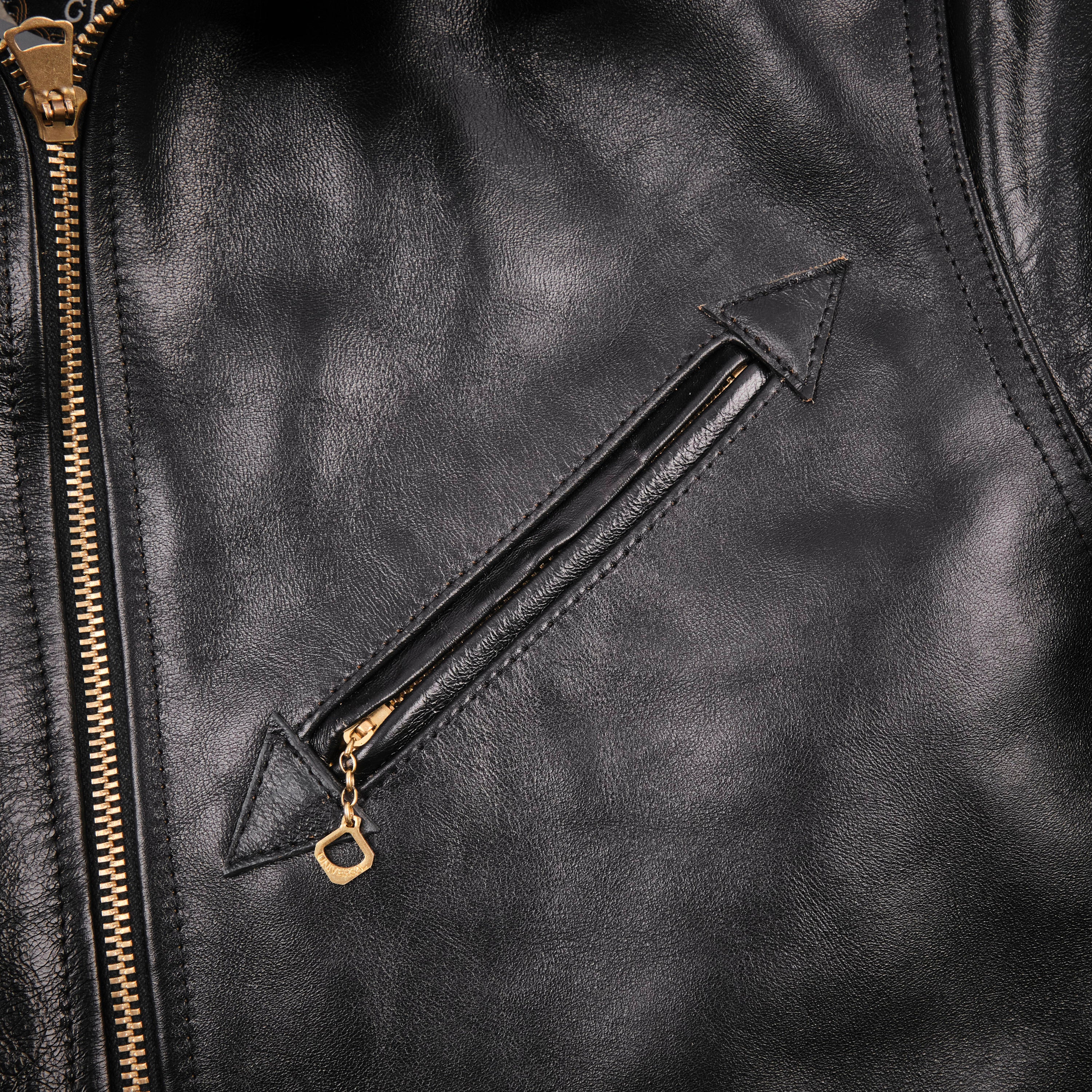 Locklin Black Horsehide