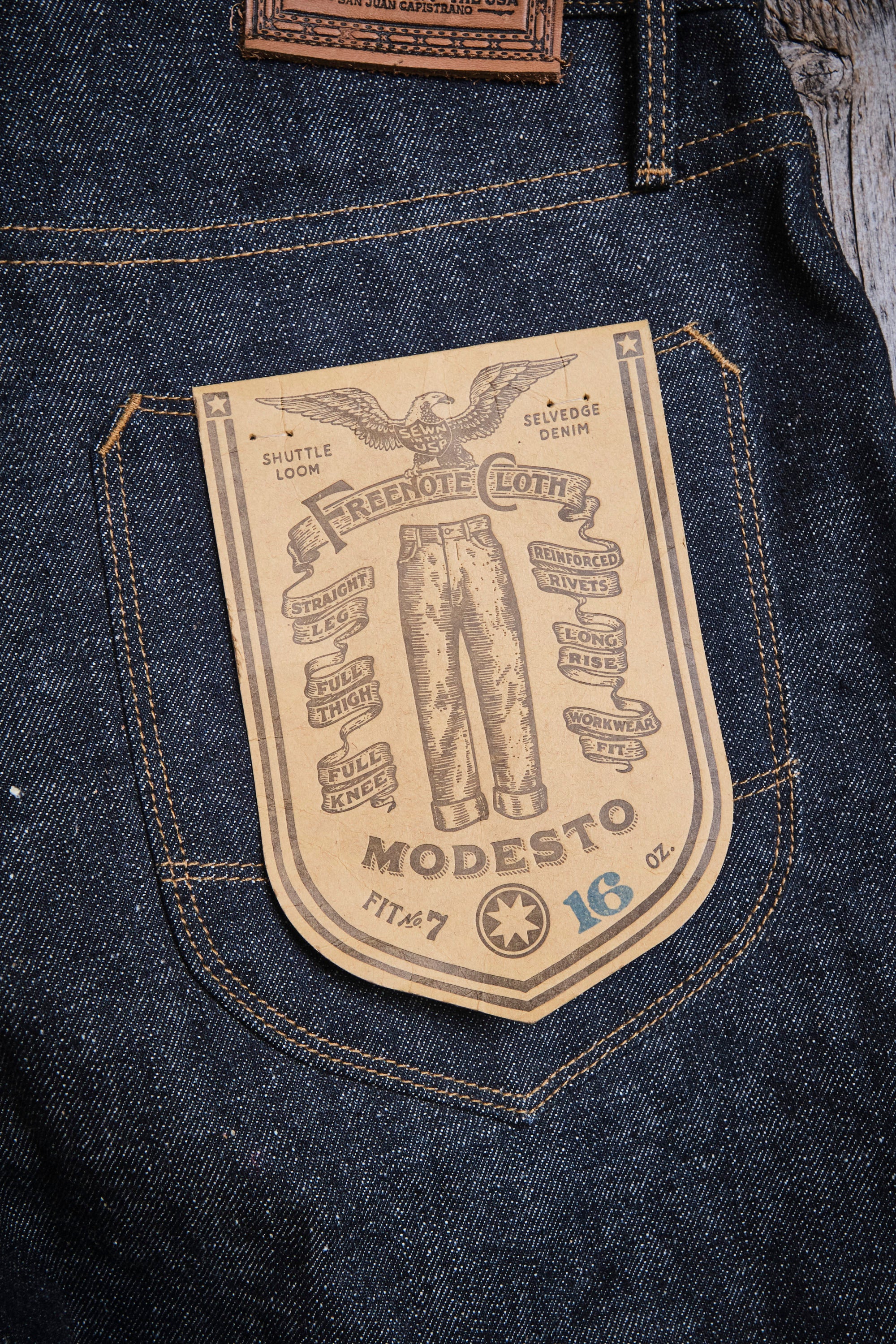 Modesto 16 Ounce Indigo Denim