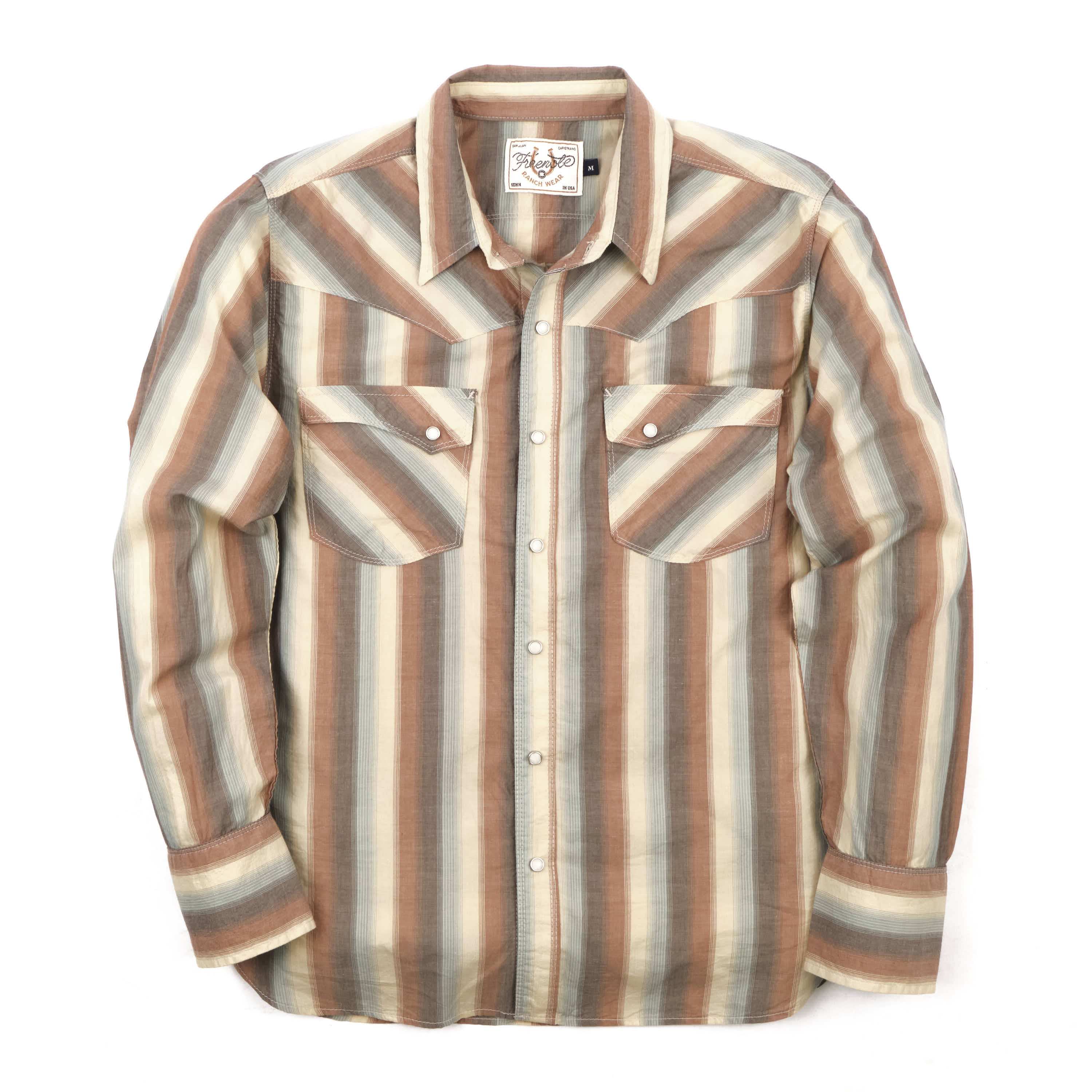 Calico Dusty Desert Stripe