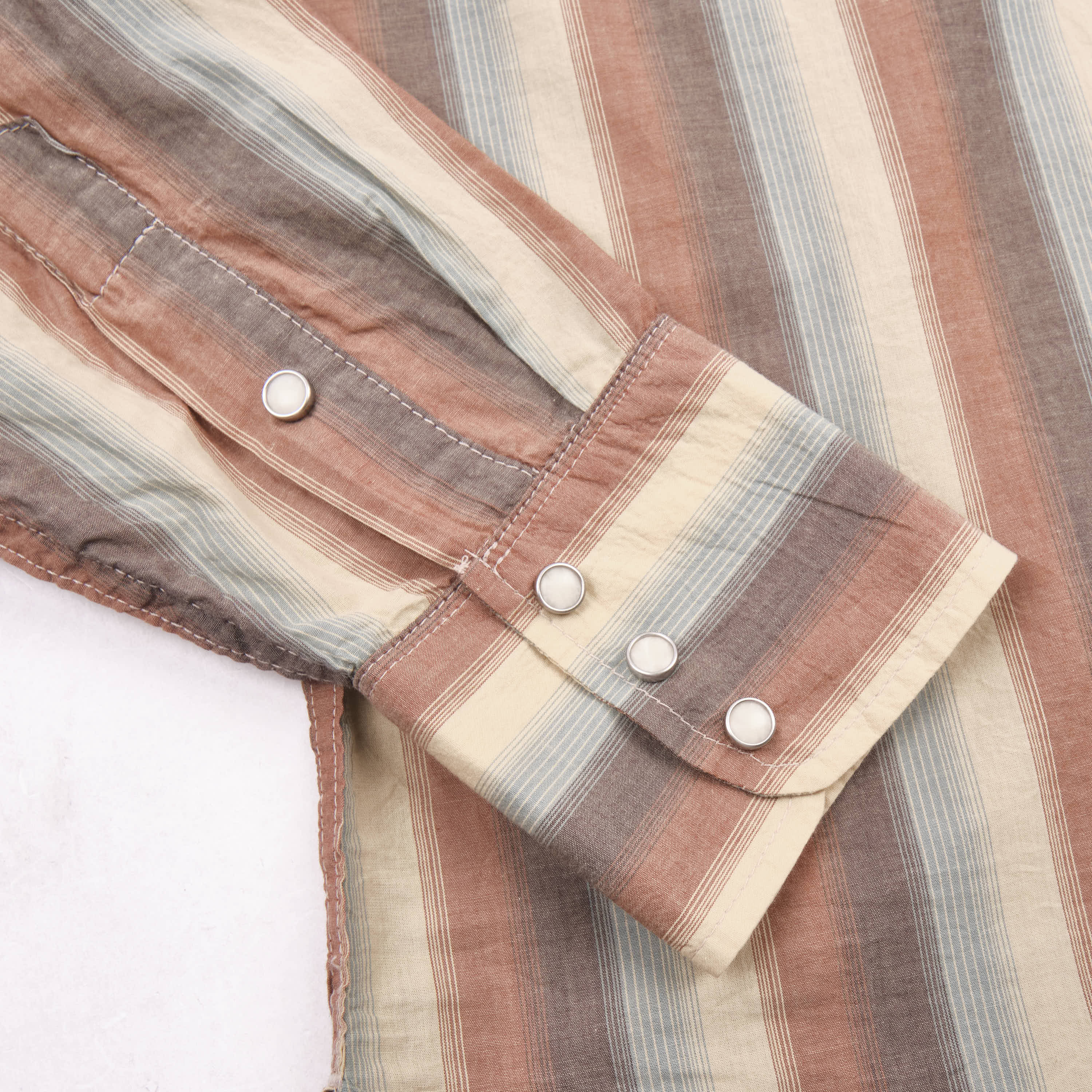 Calico Dusty Desert Stripe