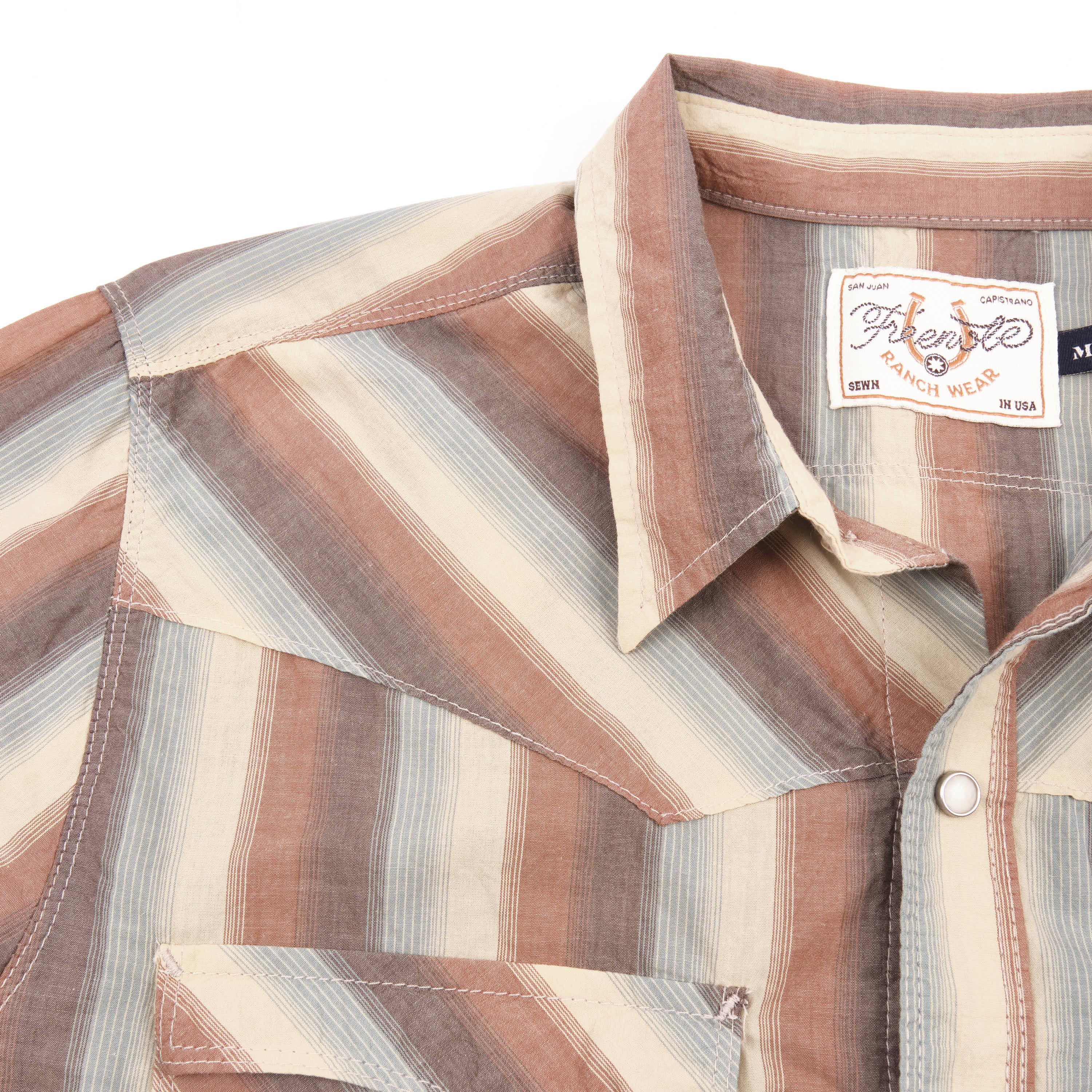 Calico Dusty Desert Stripe
