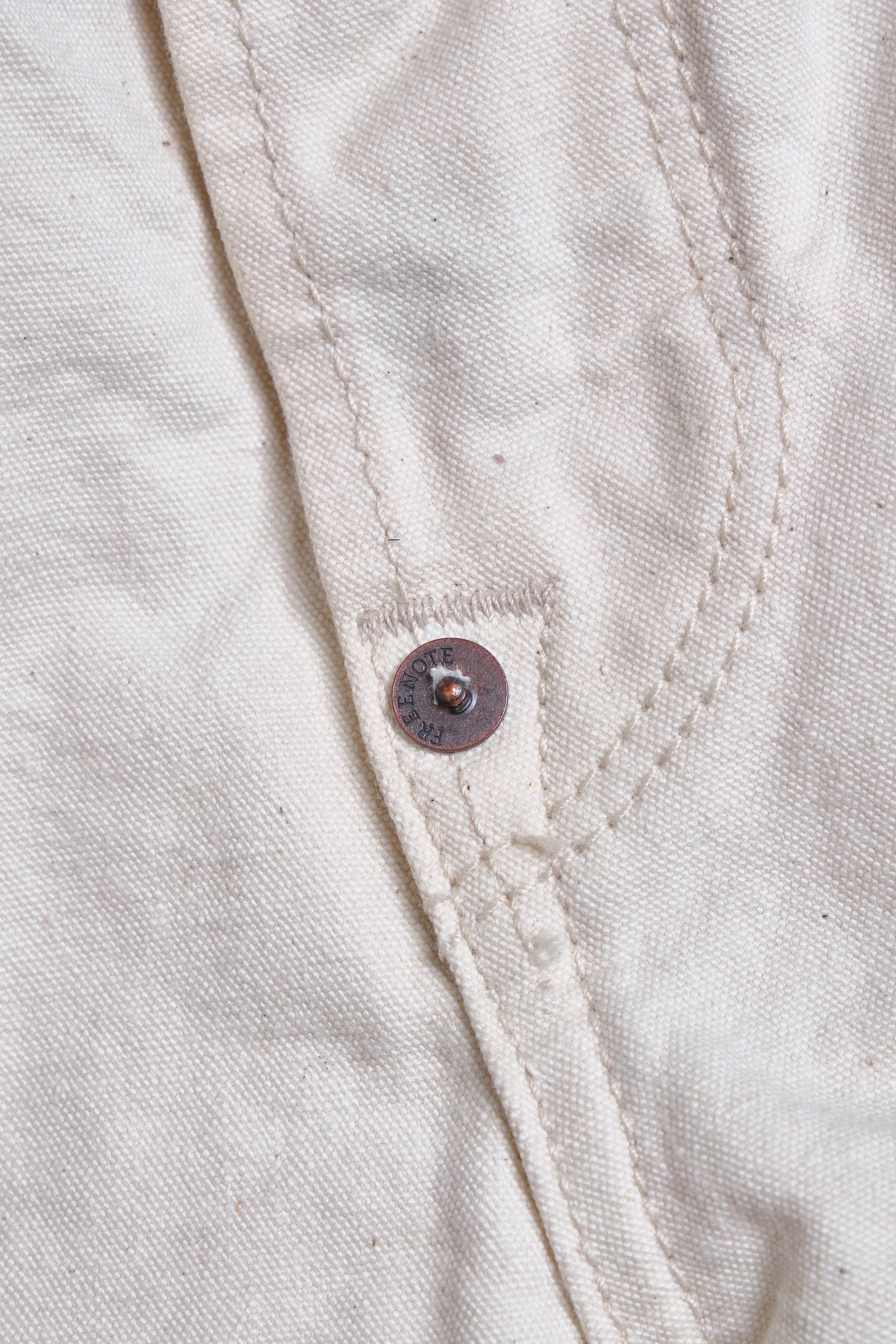 Modesto Buckleback 11 Ounce Natural Rinsed Canvas