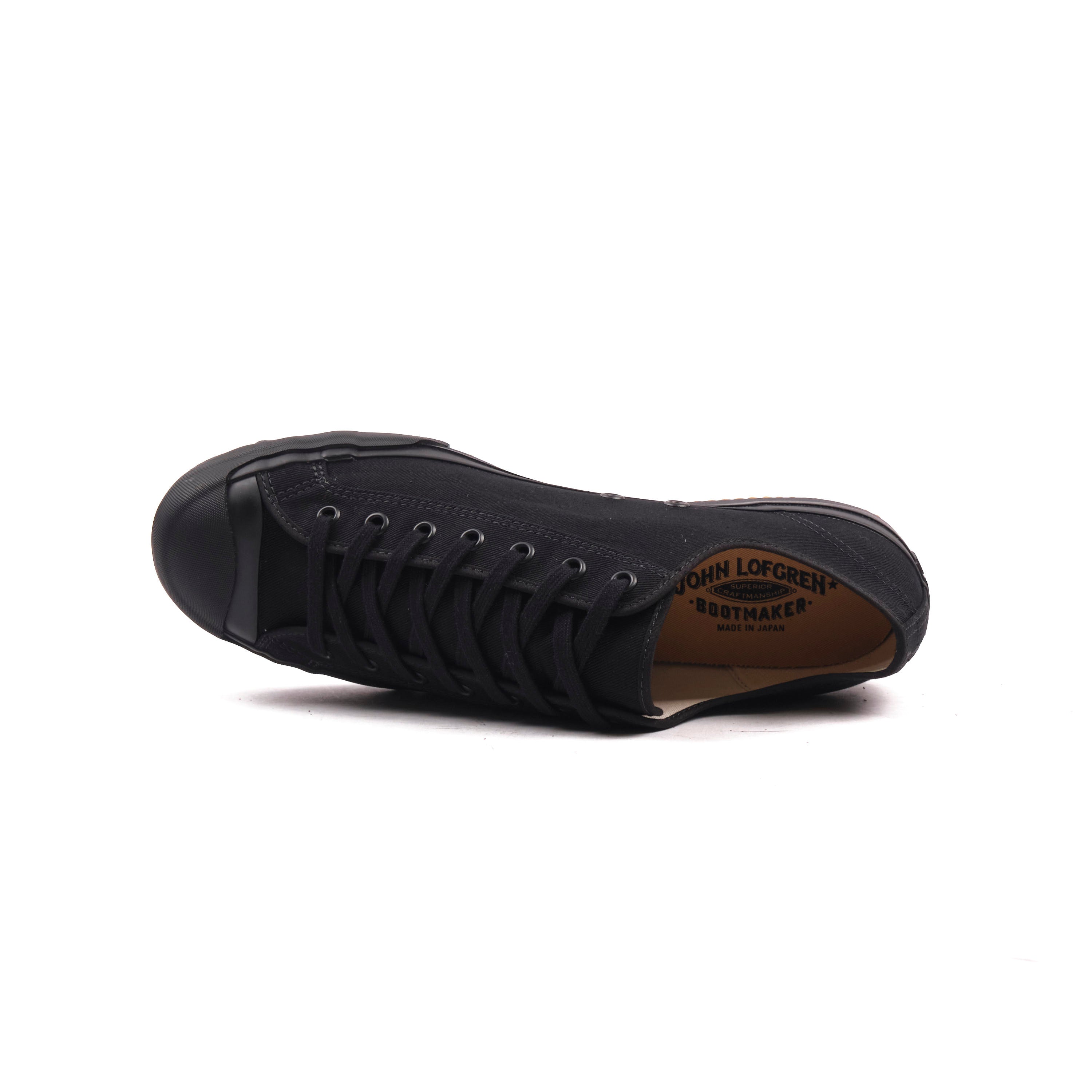 John Lofgren JLB Champion Sneakers - Solid Black Canvas