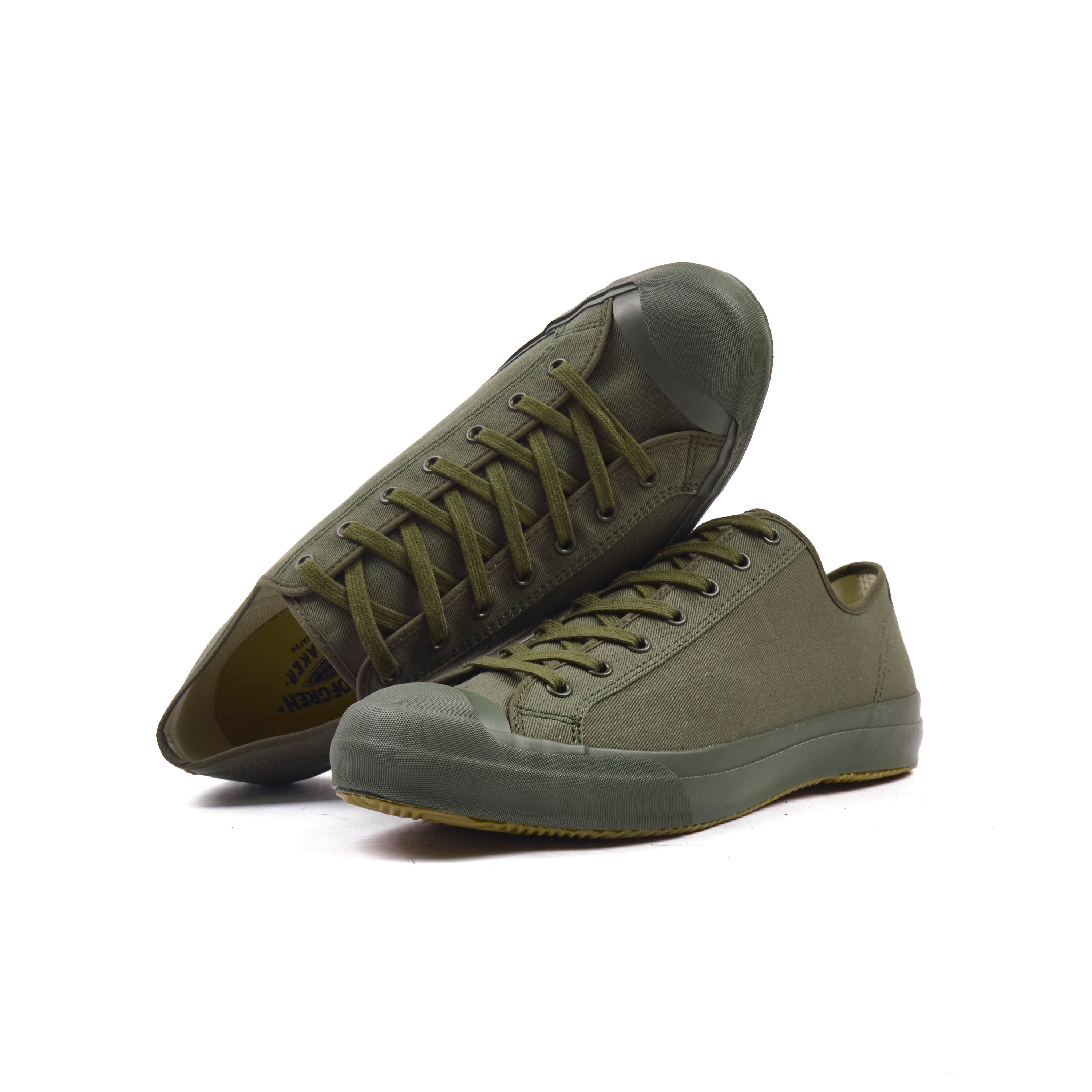John Lofgren JLB Champion Sneakers - Solid Olive Canvas