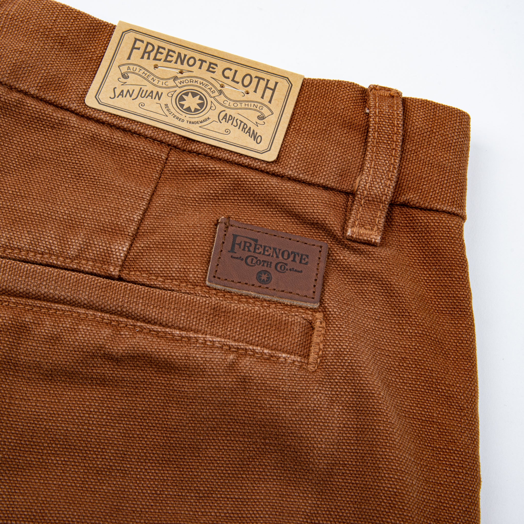 Workers Chino Slim Fit <span> 14 Ounce Slub Rust</span>