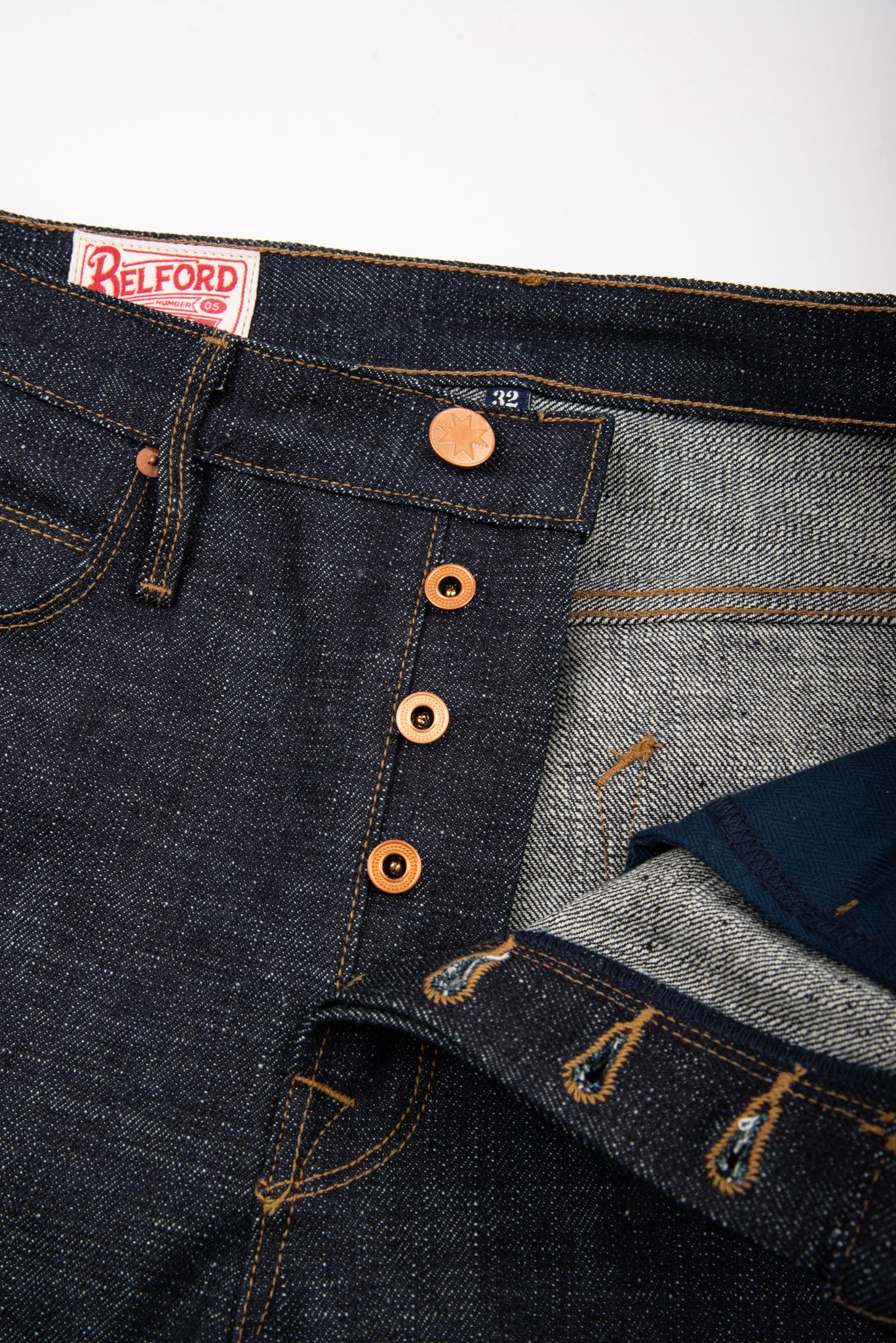 Belford Straight <span>17 Ounce Indigo Denim</span>