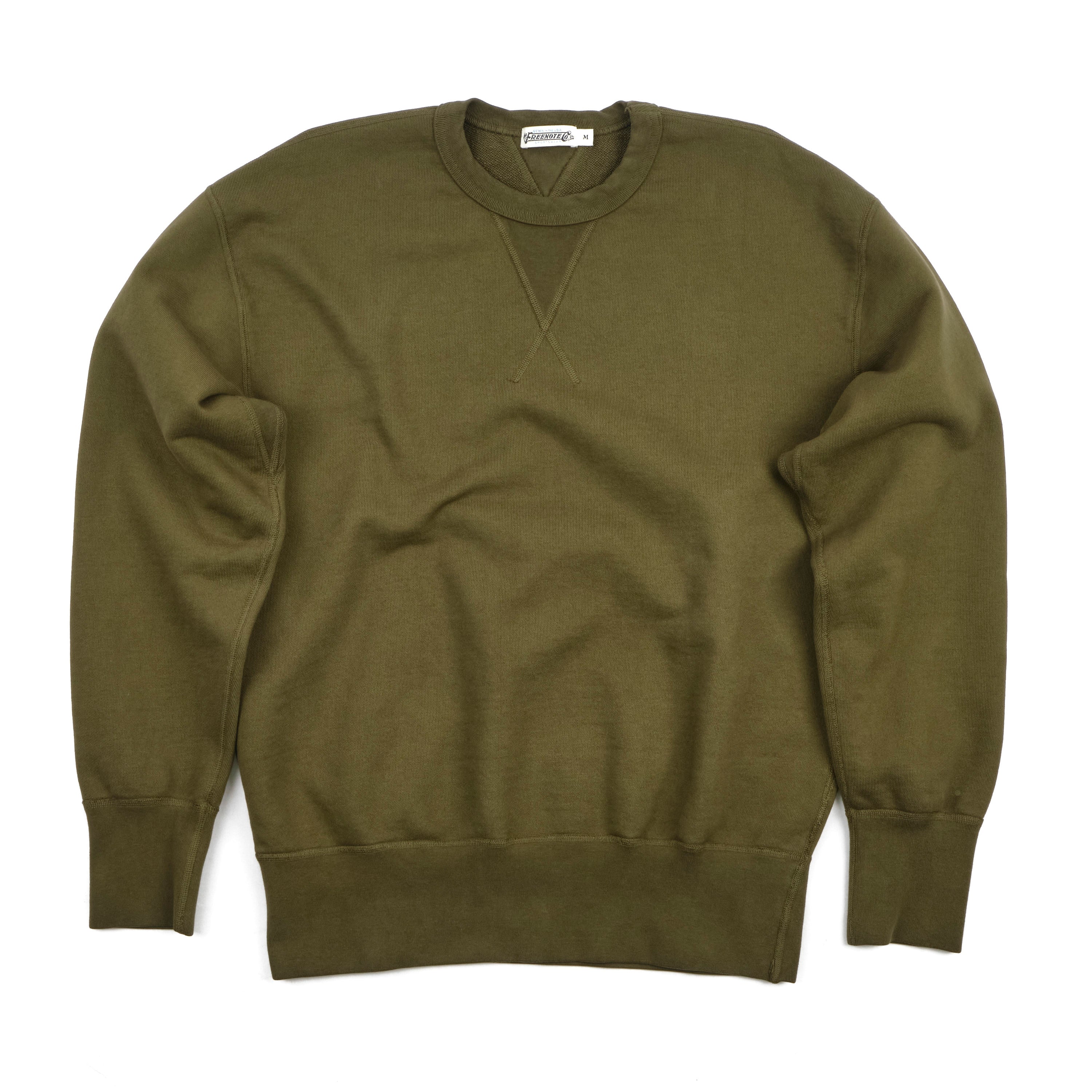 DECK SWEATSHIRT <span>OLIVE</span>