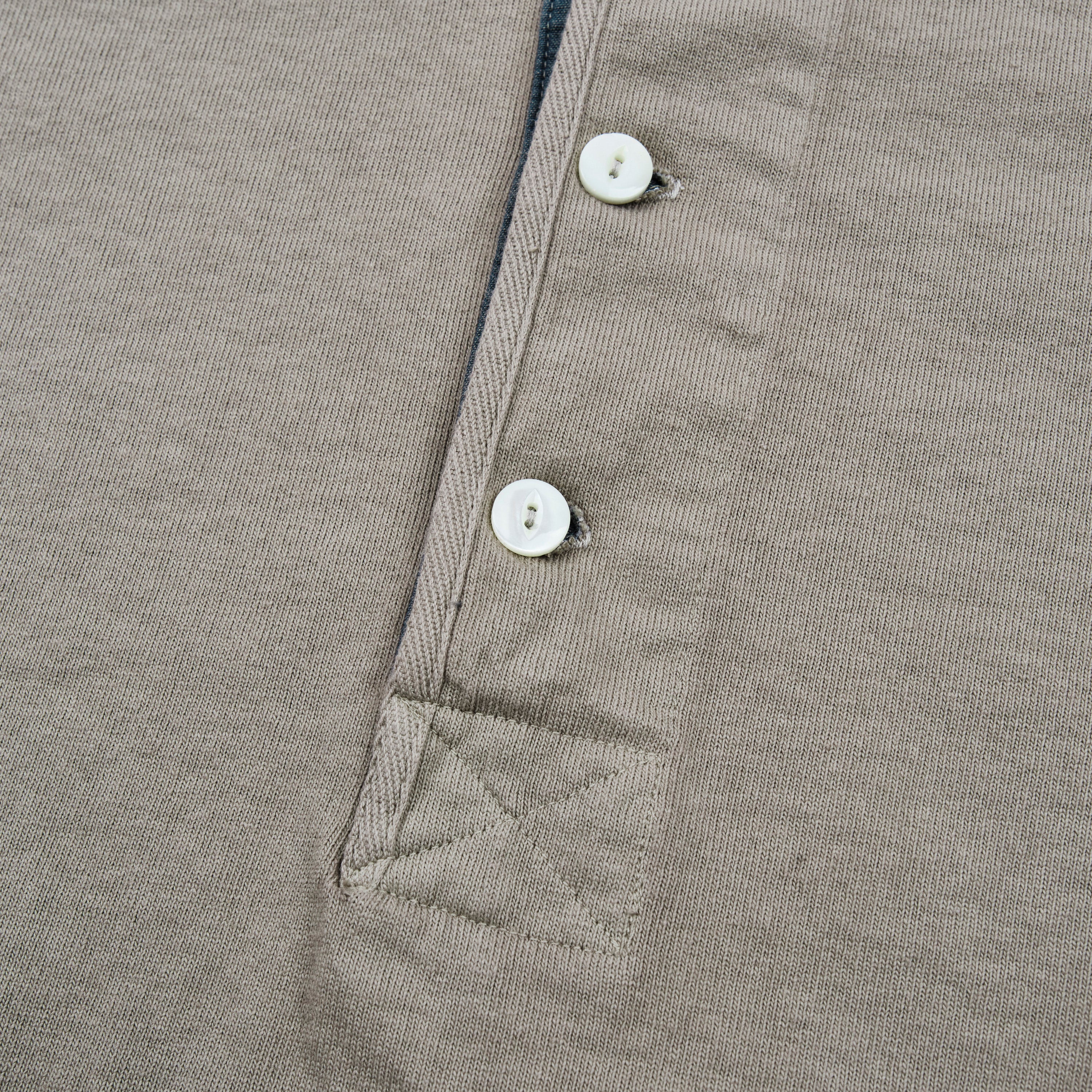13 Ounce Henley L/S Fog