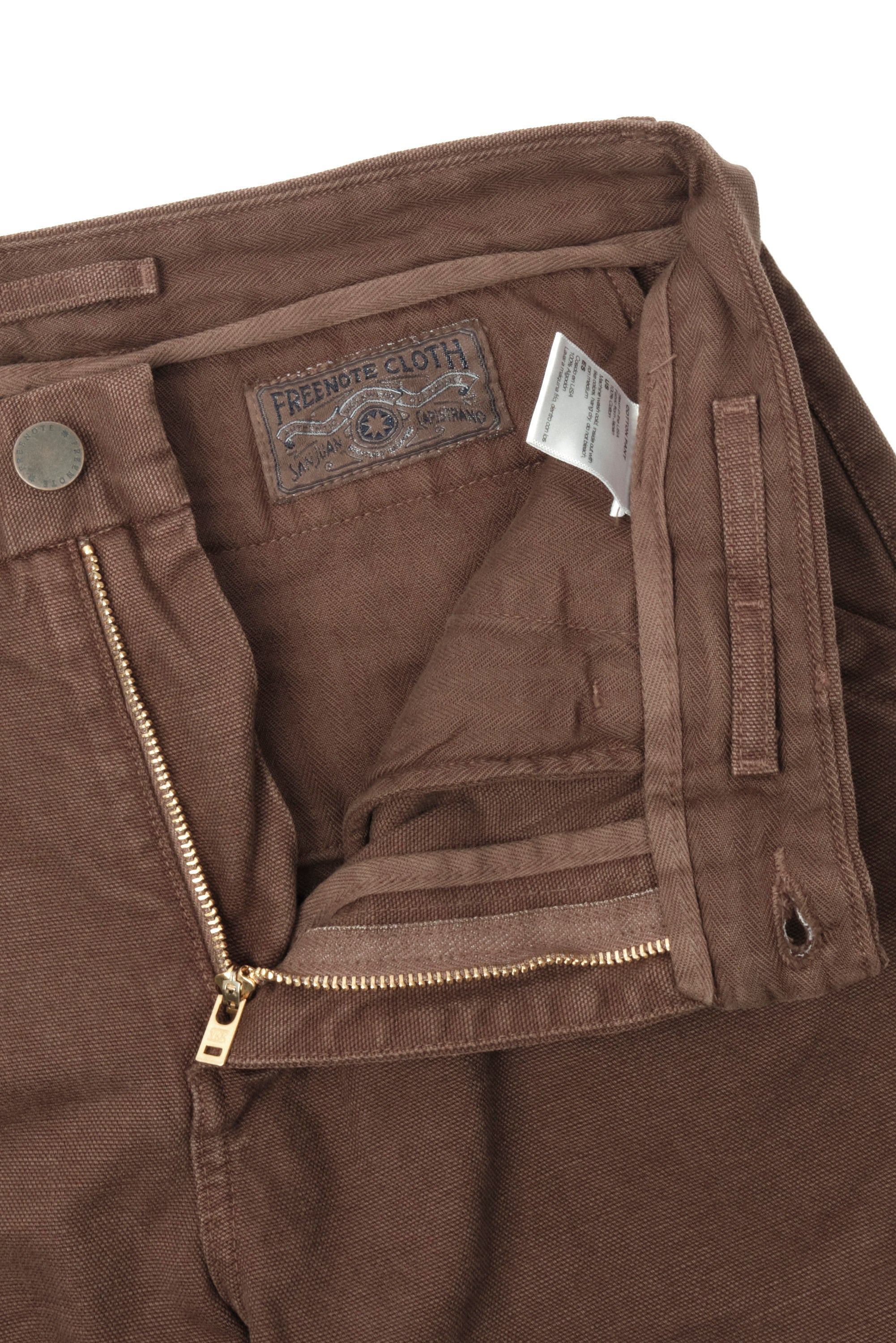 Workers Chino Slim Fit  14 Ounce Slub Bark