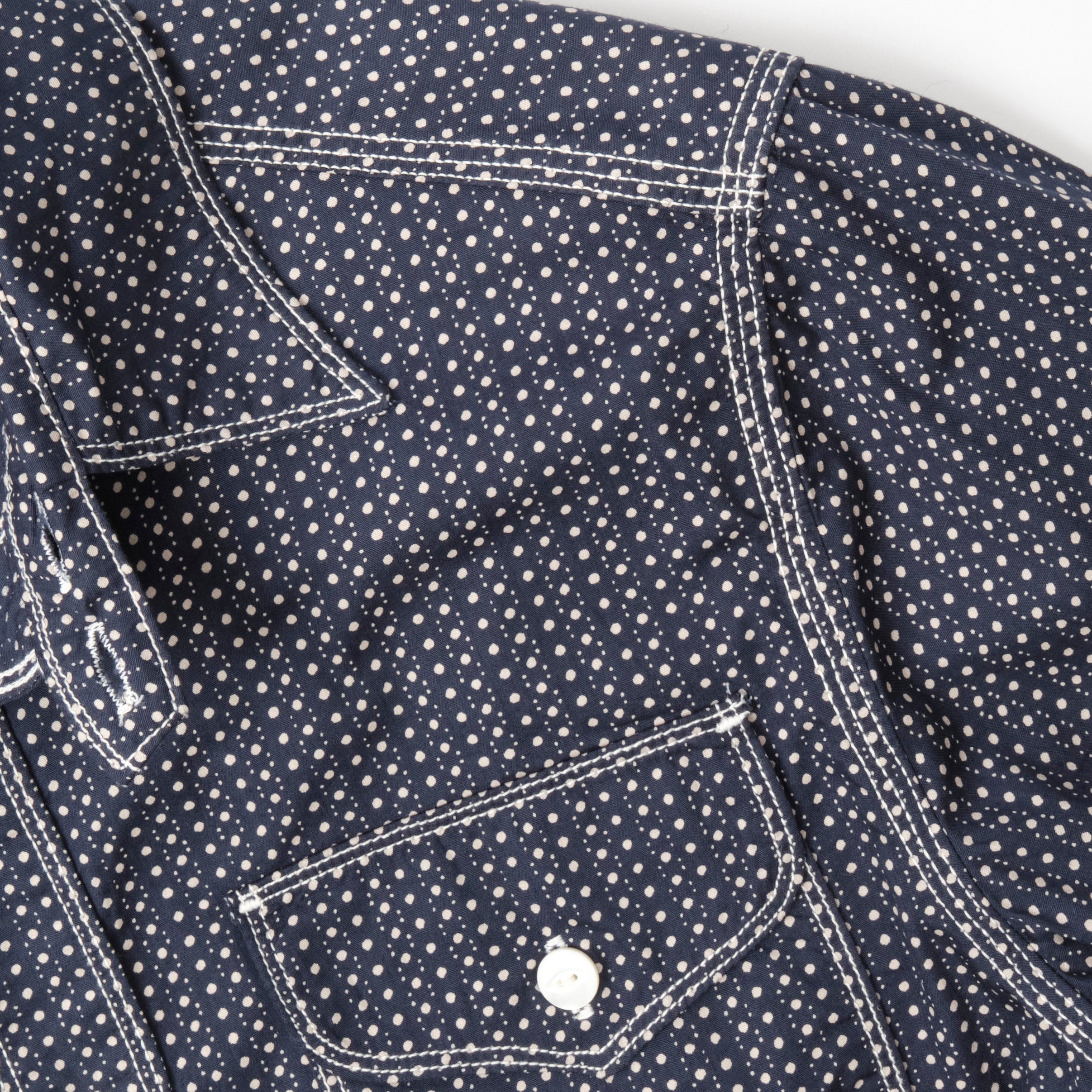 Wells Navy Polkadot