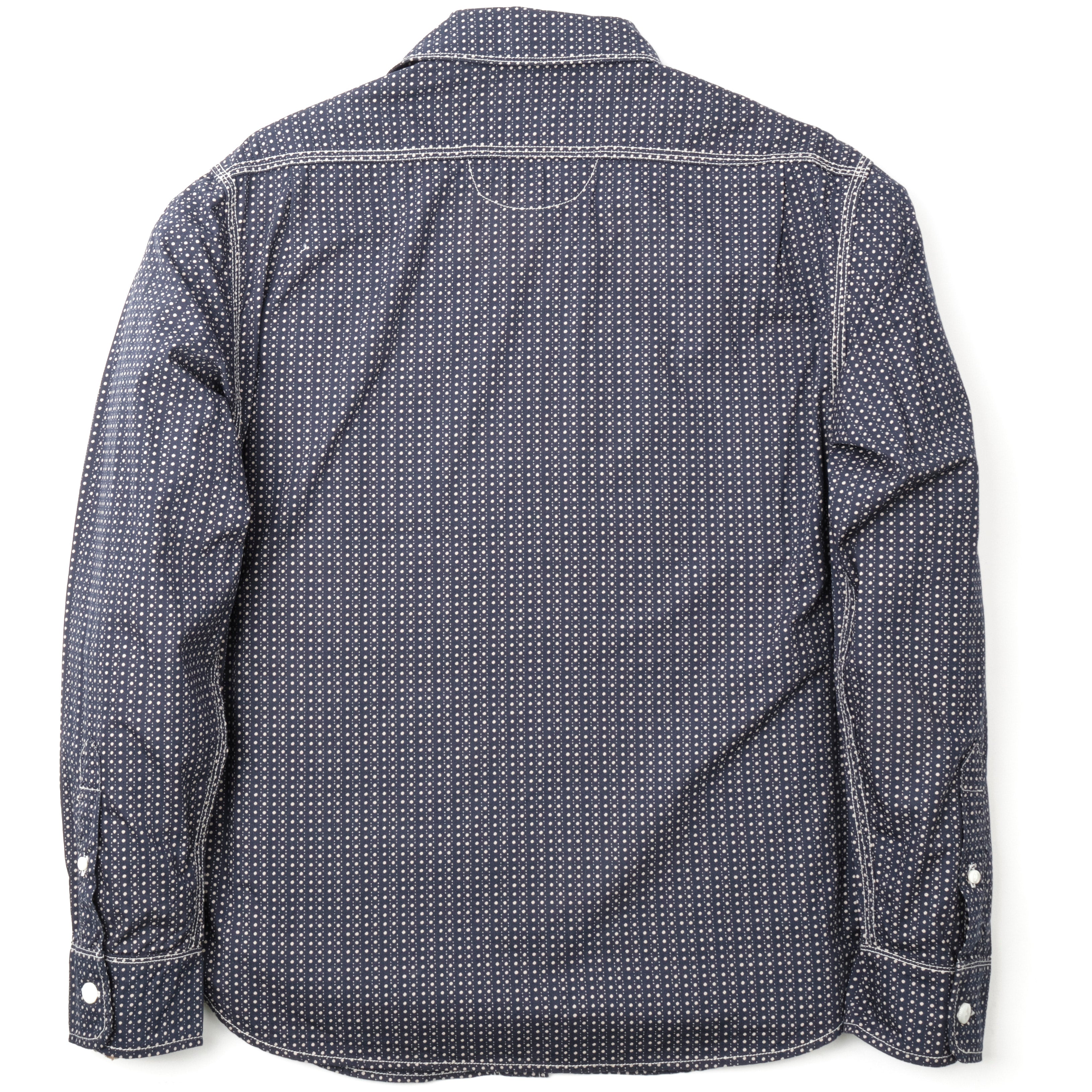Wells Navy Polkadot