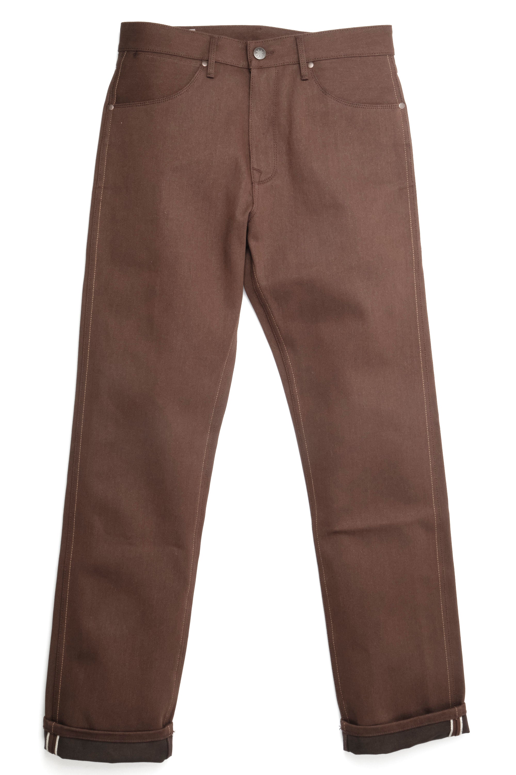 Wilkes Western 15 Ounce Dark Brown Denim