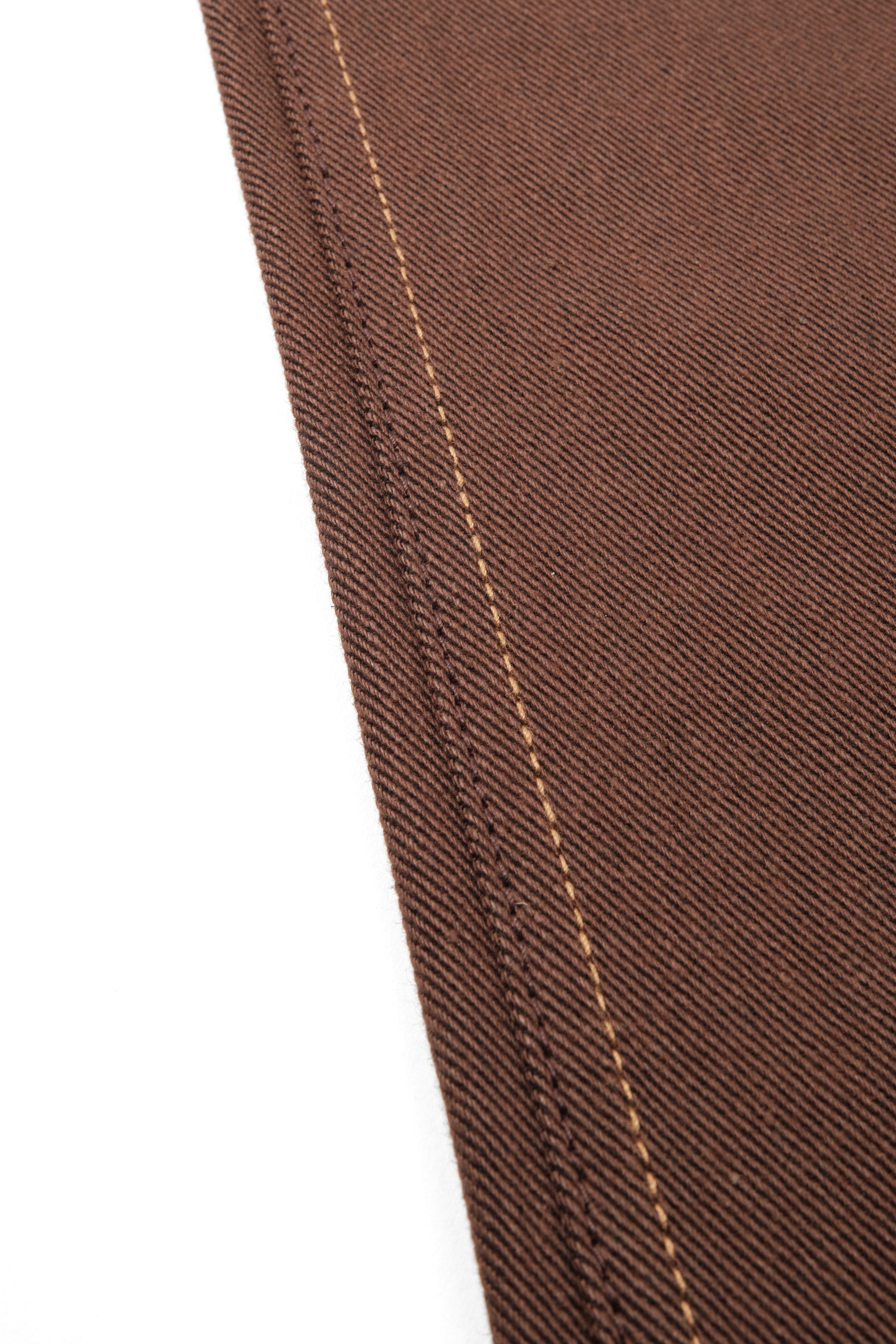 Wilkes Western 15 Ounce Dark Brown Denim