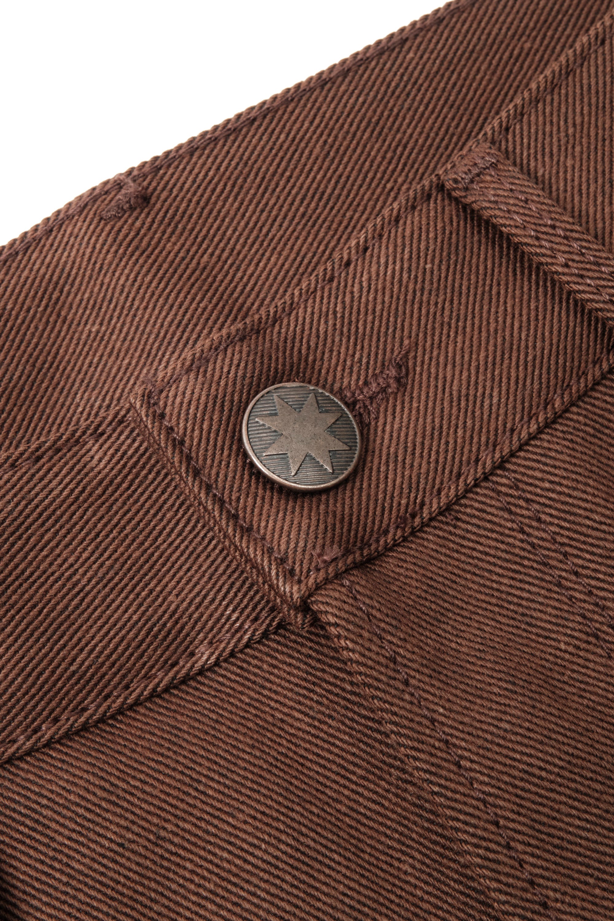 Rios 15 Ounce Dark Brown Denim
