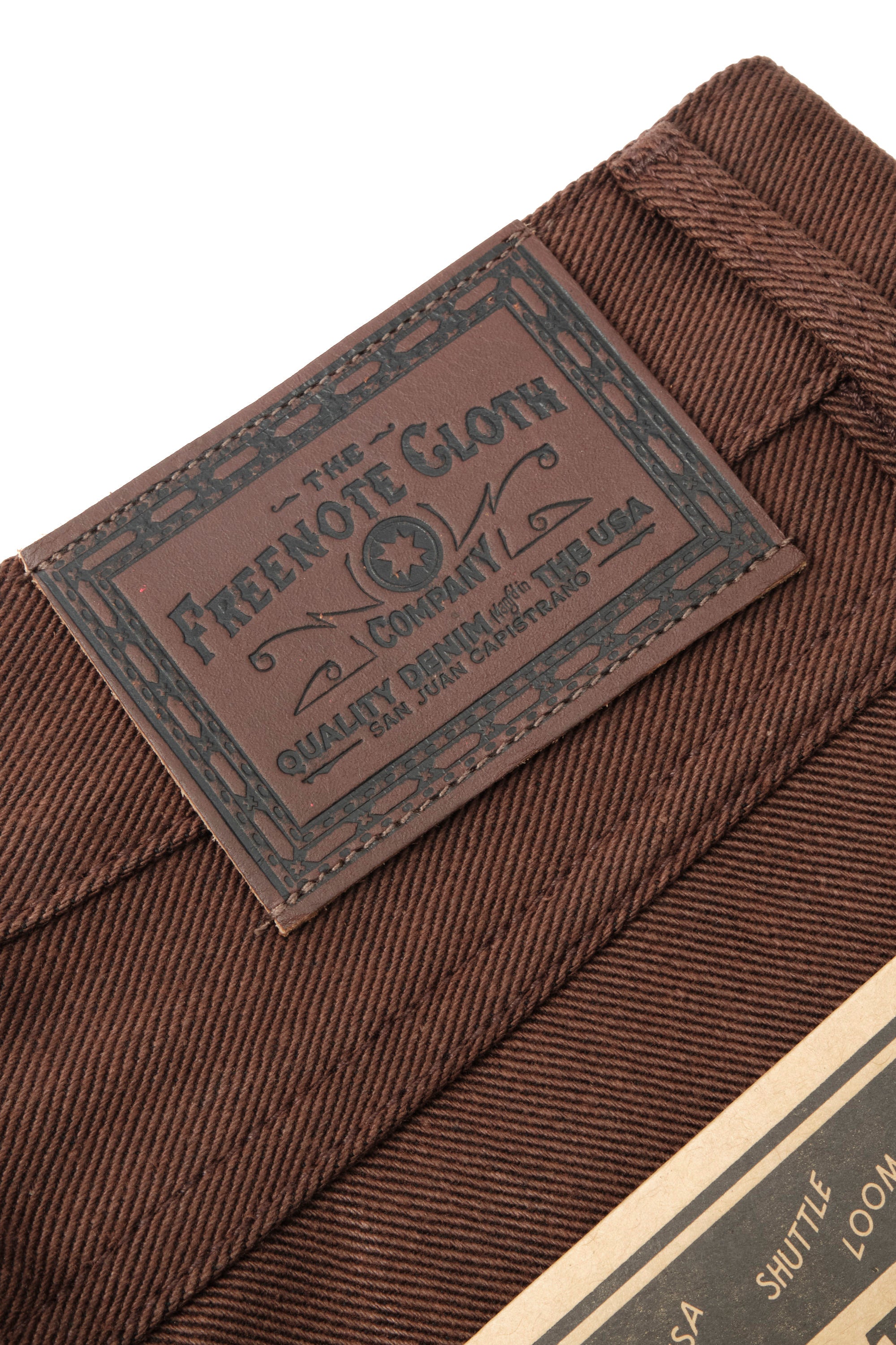 Rios 15 Ounce Dark Brown Denim