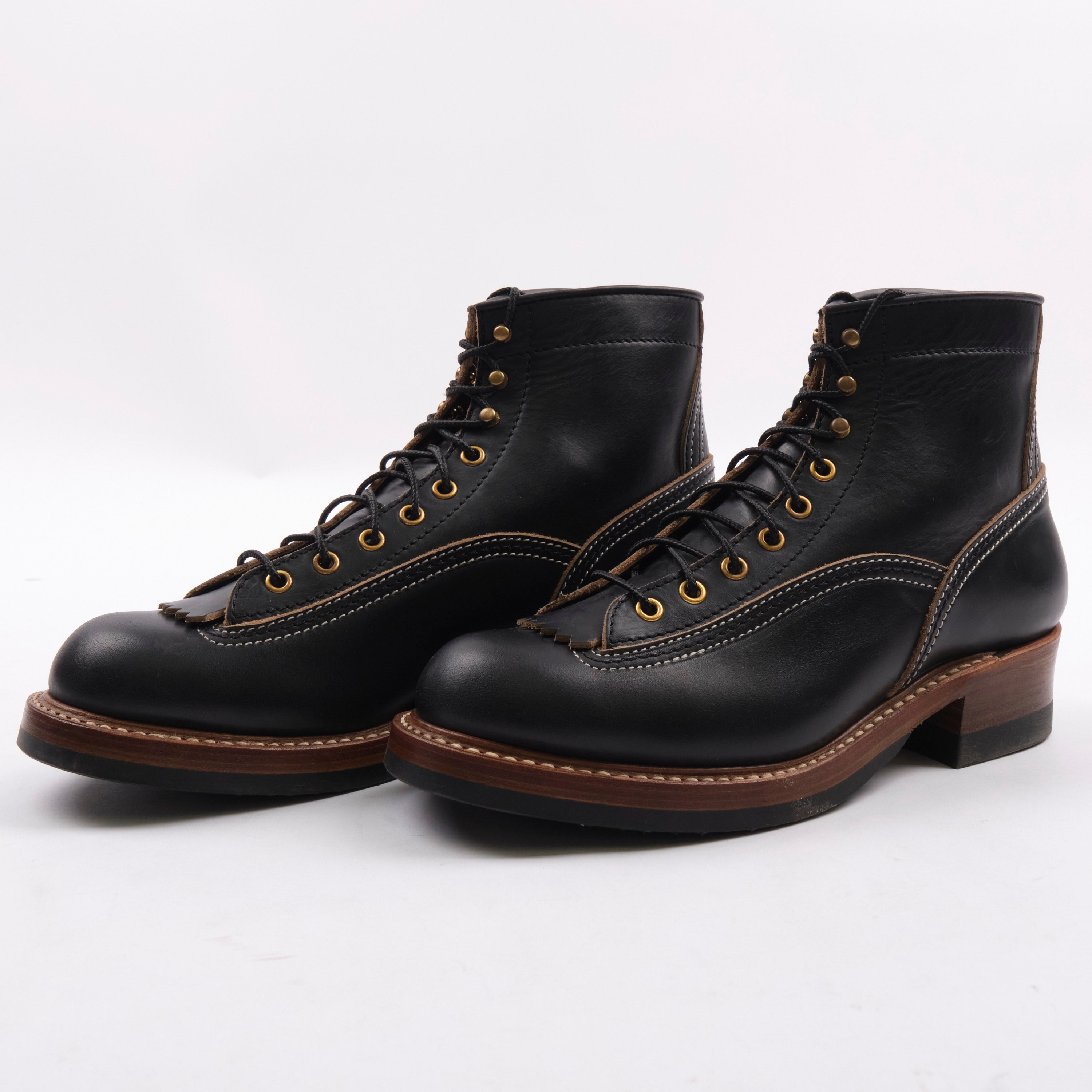 John Lofgren Donkey Puncher Boots - Horween Chromexcel Black
