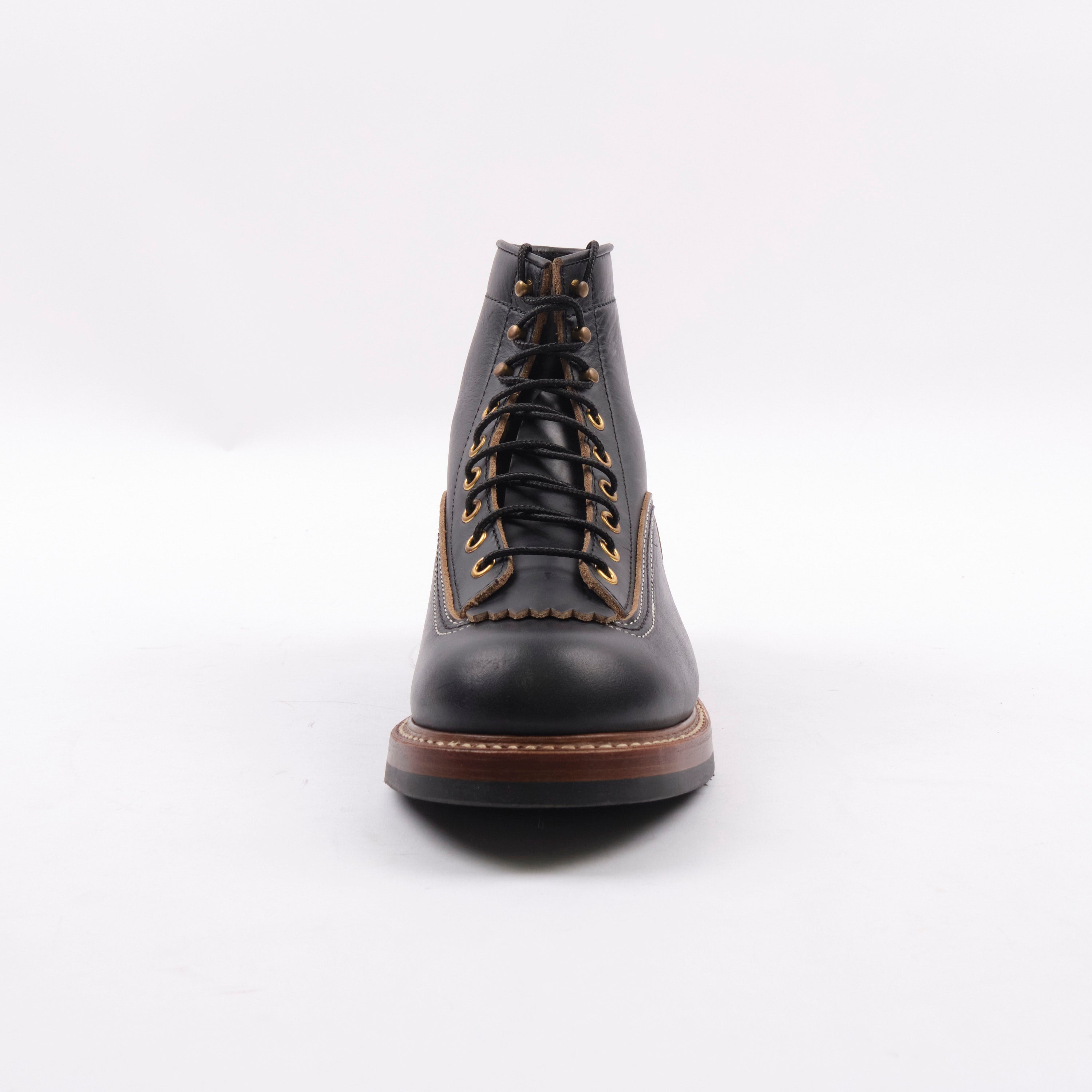 John Lofgren Donkey Puncher Boots - Horween Chromexcel Black