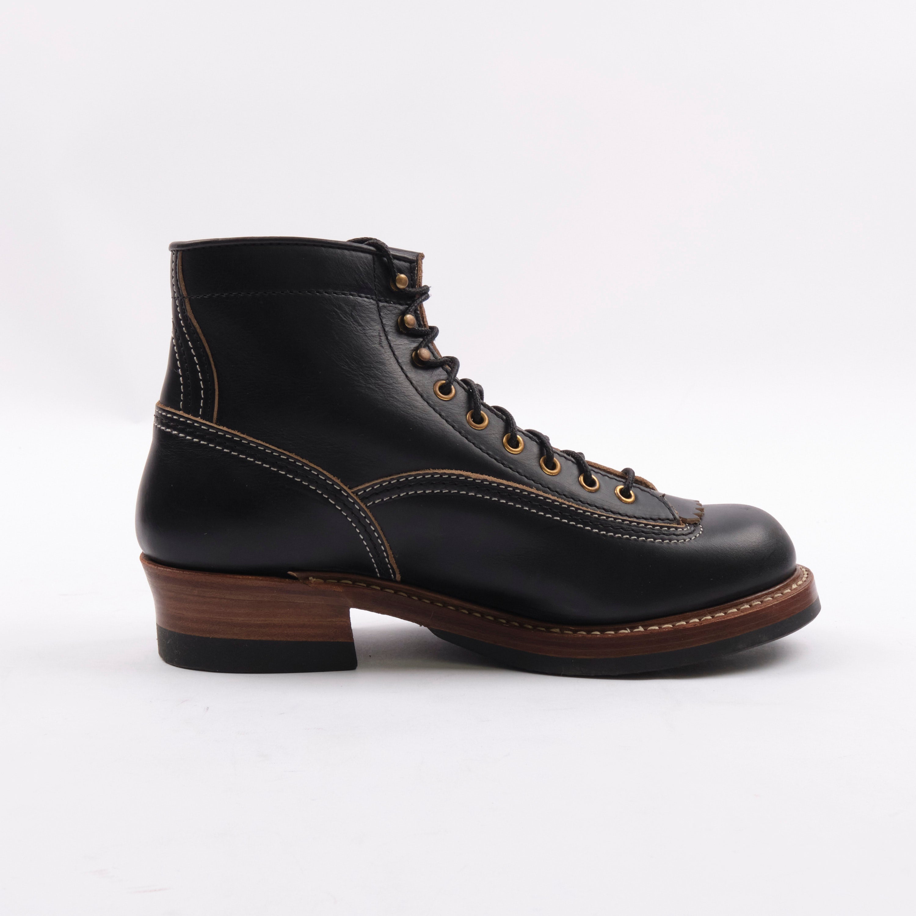 John Lofgren Donkey Puncher Boots - Horween Chromexcel Black