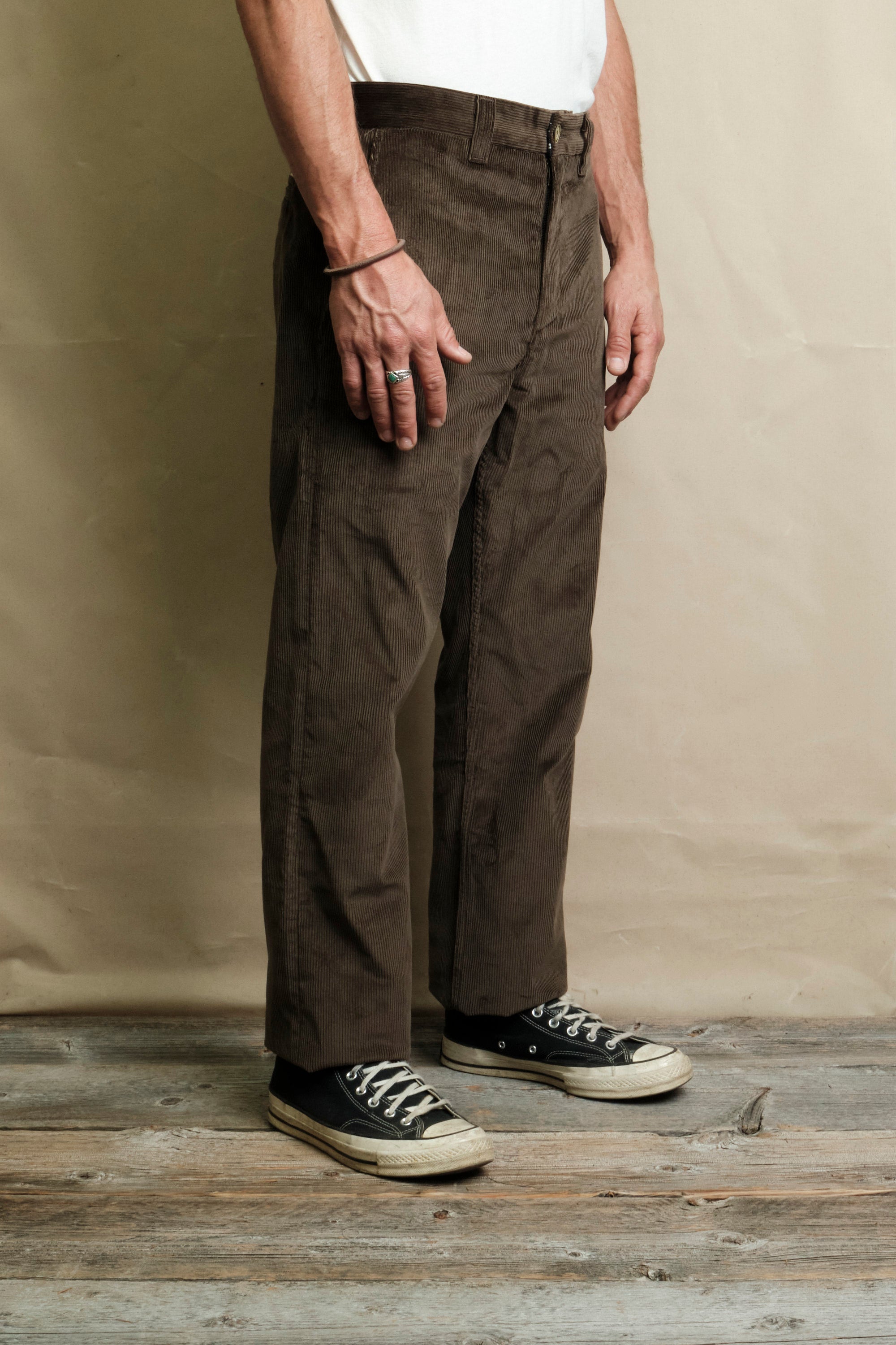 Deck Pant Olive Corduroy