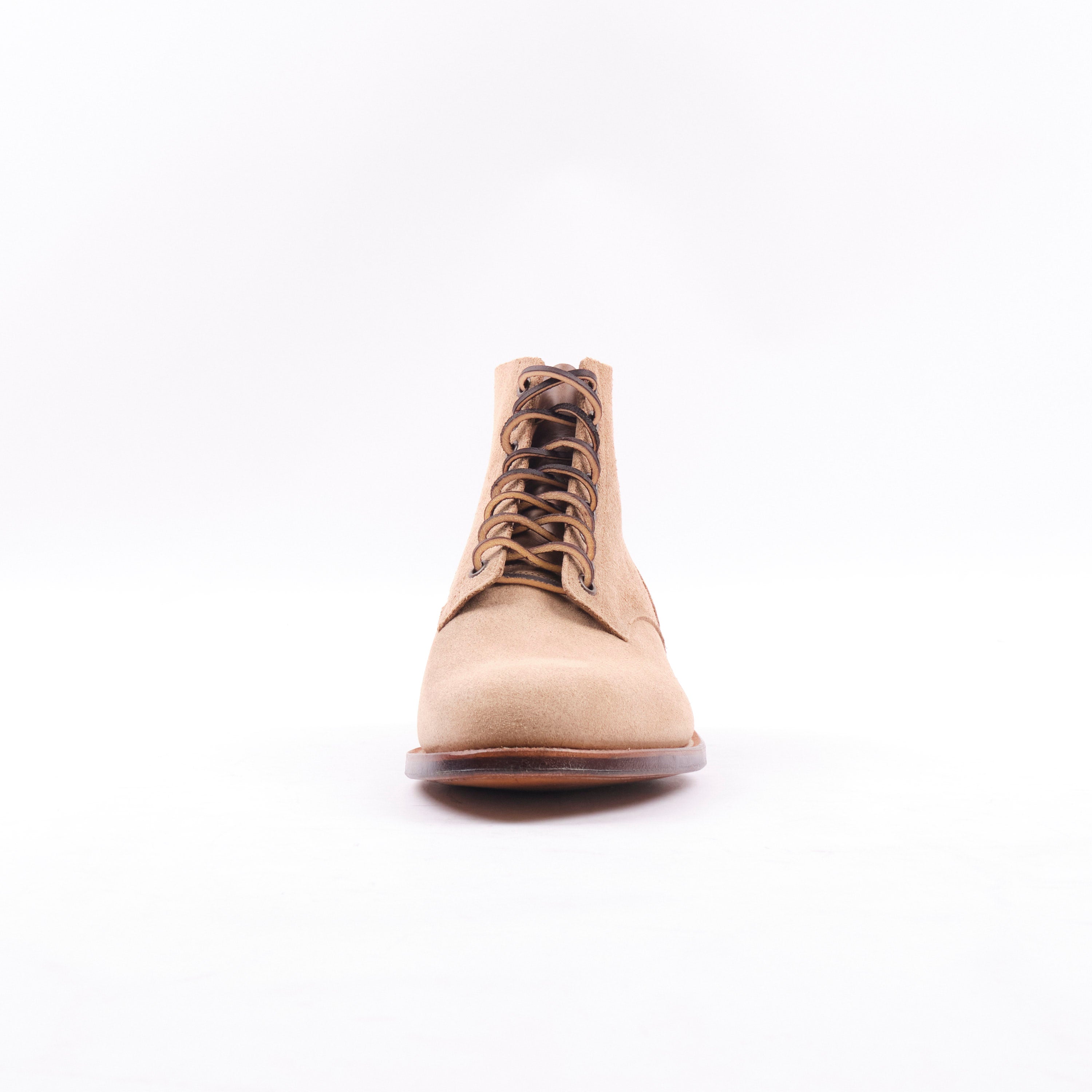 VIBERG 1940 N1 BOOT - MARINE FIELD SHOE NATURAL ROUGHOUT