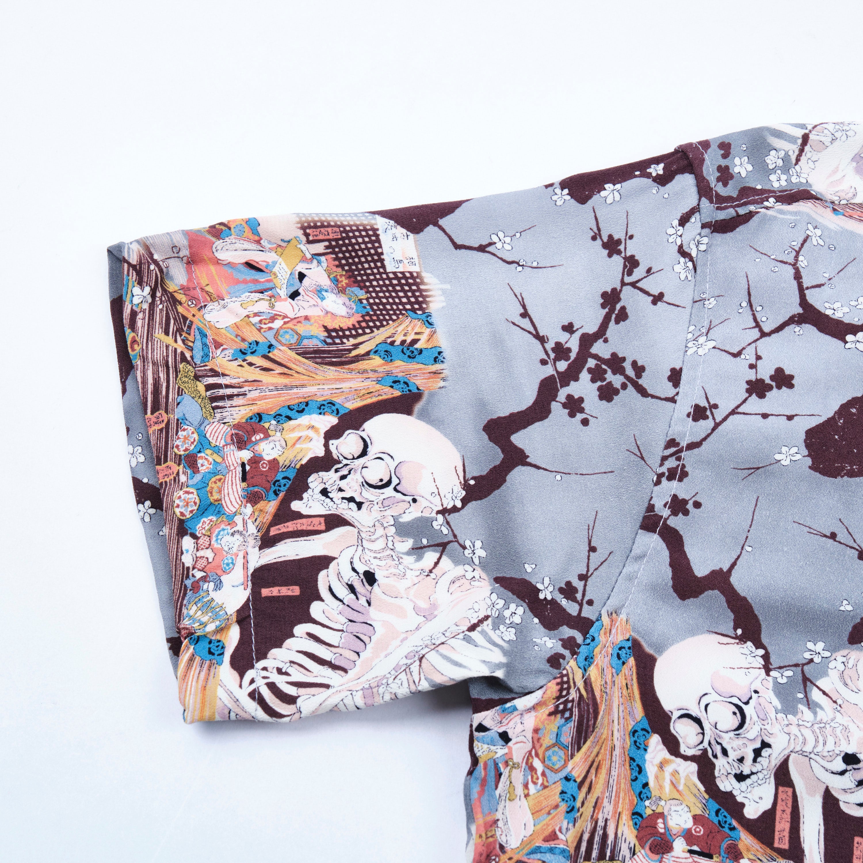 Hawaiian Light Blue Skeleton