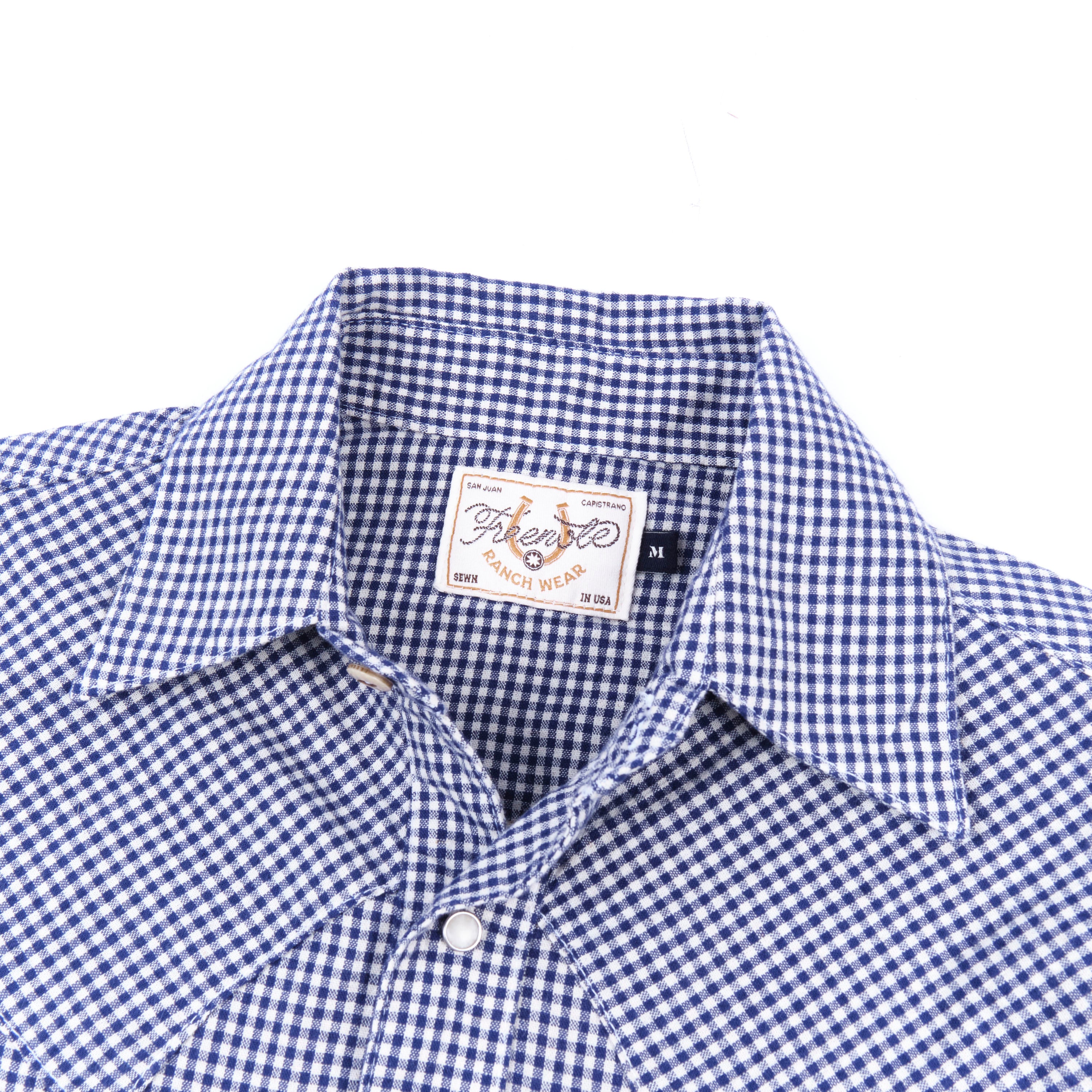 Northfork SS Blue Gingham