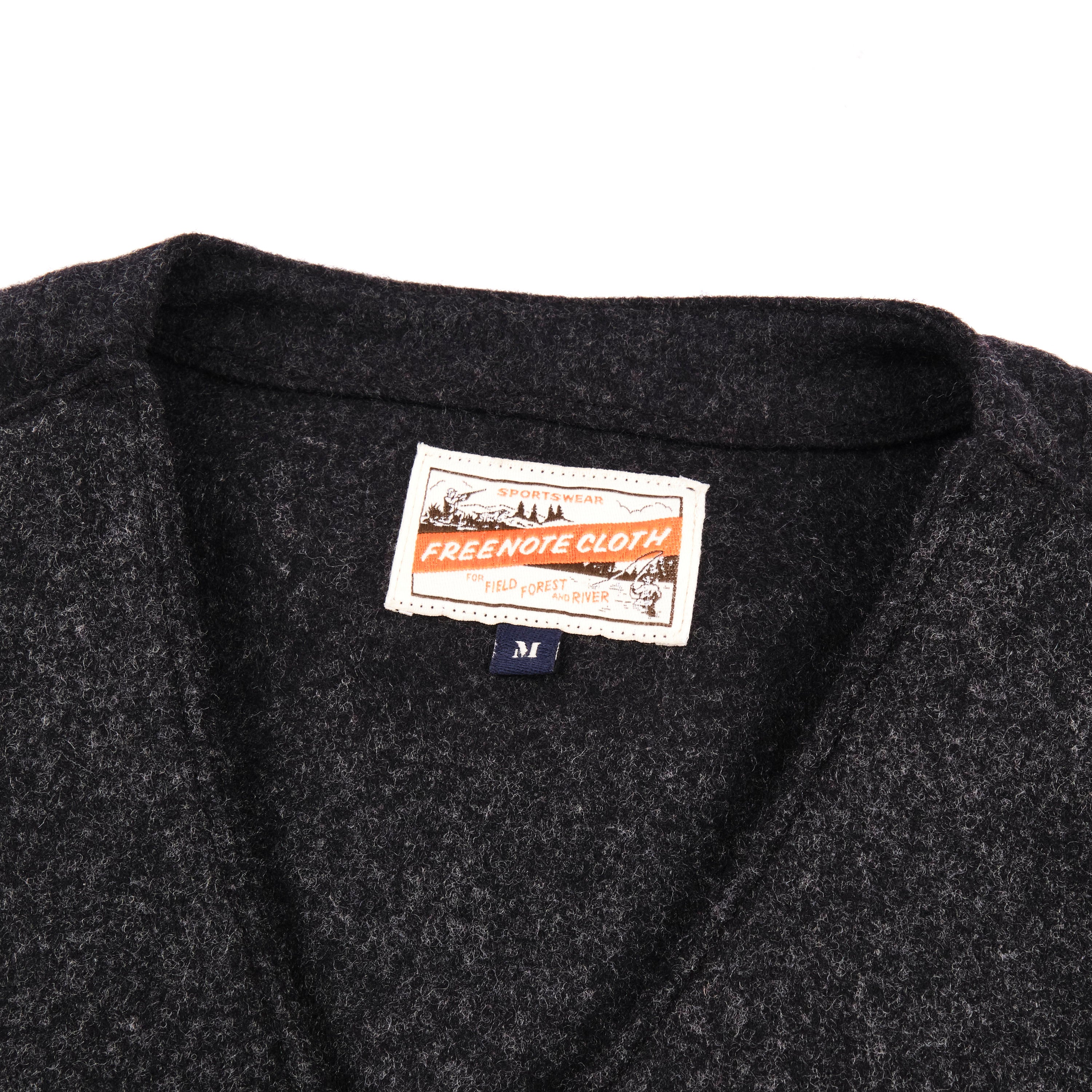 Keynot Black Wool Hunting Vest