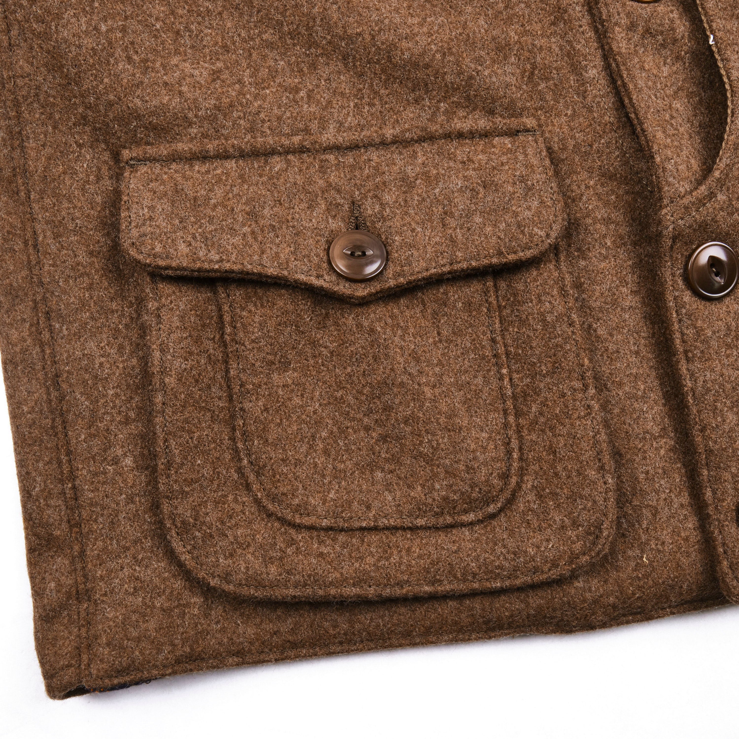 Keynot Brown Wool Hunting Vest
