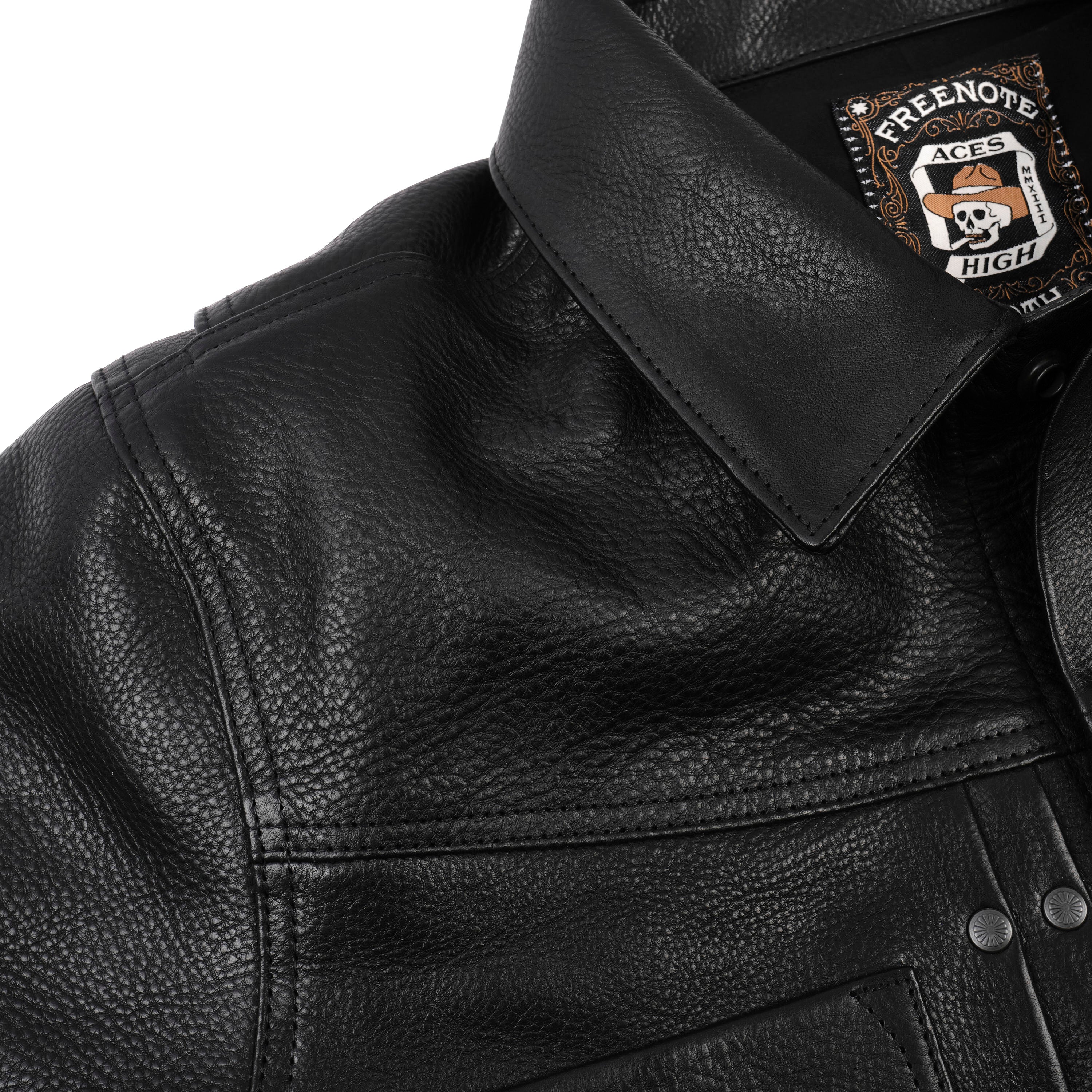Riders Jacket Black Steerhide