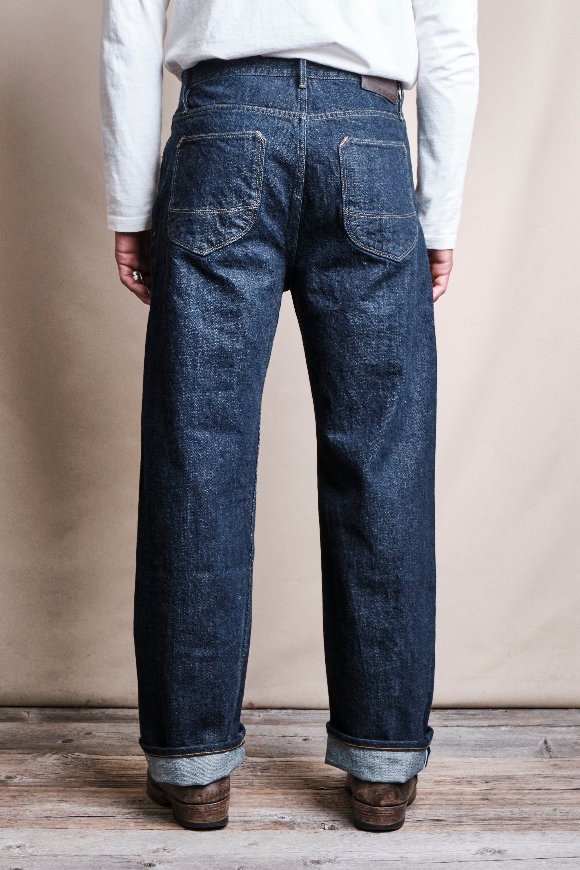 Modesto 14.50 Ounce Indigo Unsanforized Denim