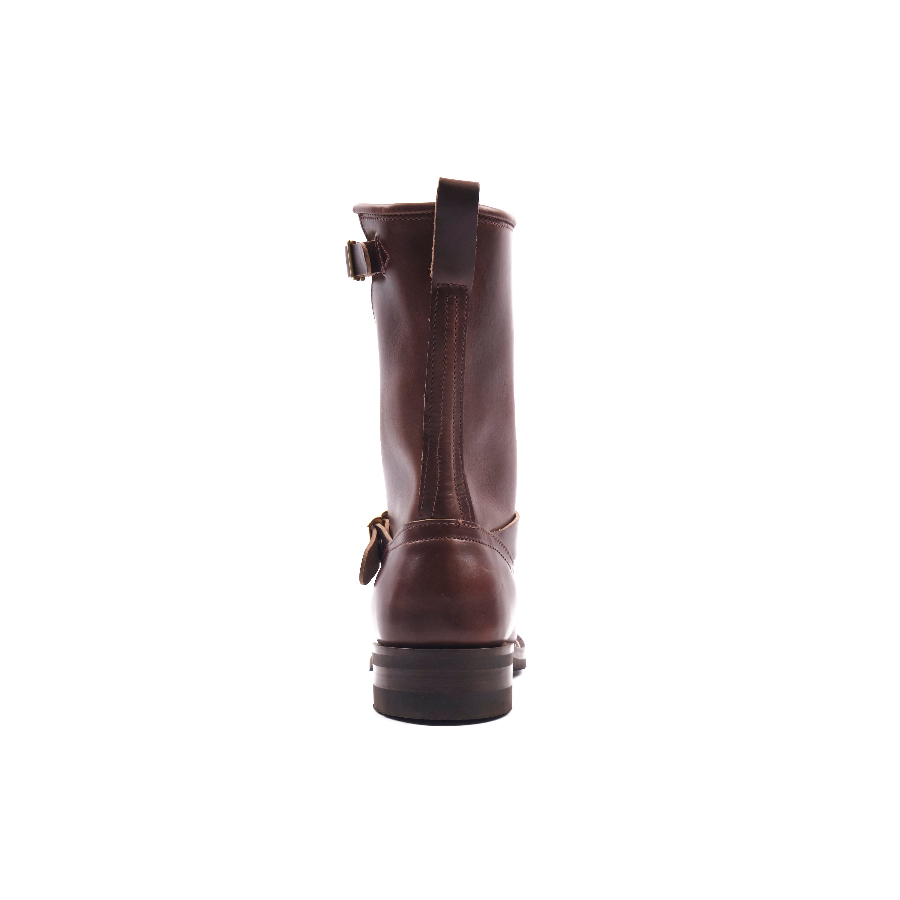 NICKS BOOTS - THE BRAKEMAN ENGINEER - HORWEEN BROWN CHROMEXCEL