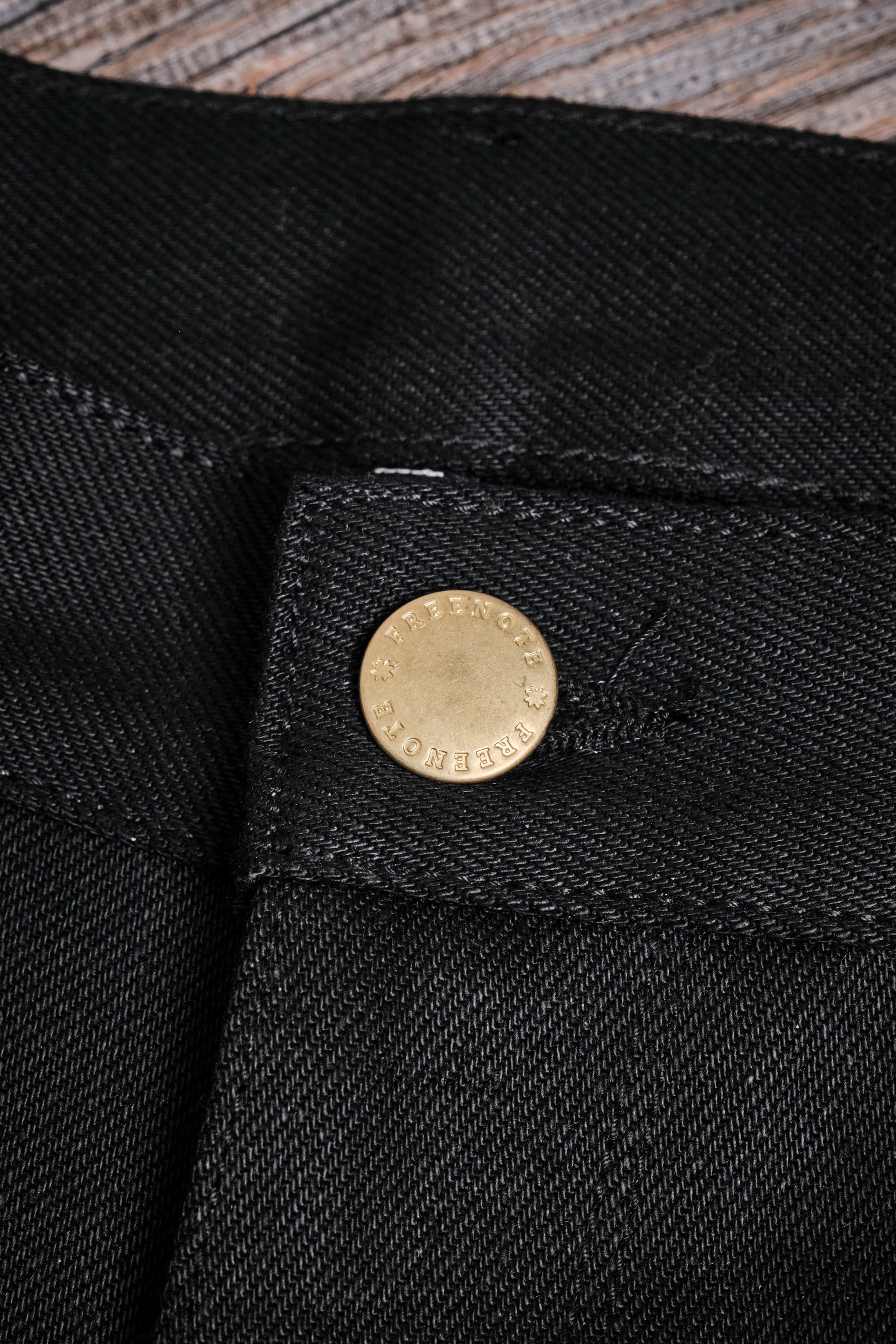 Wilkes Western 15.75 Ounce Black Denim