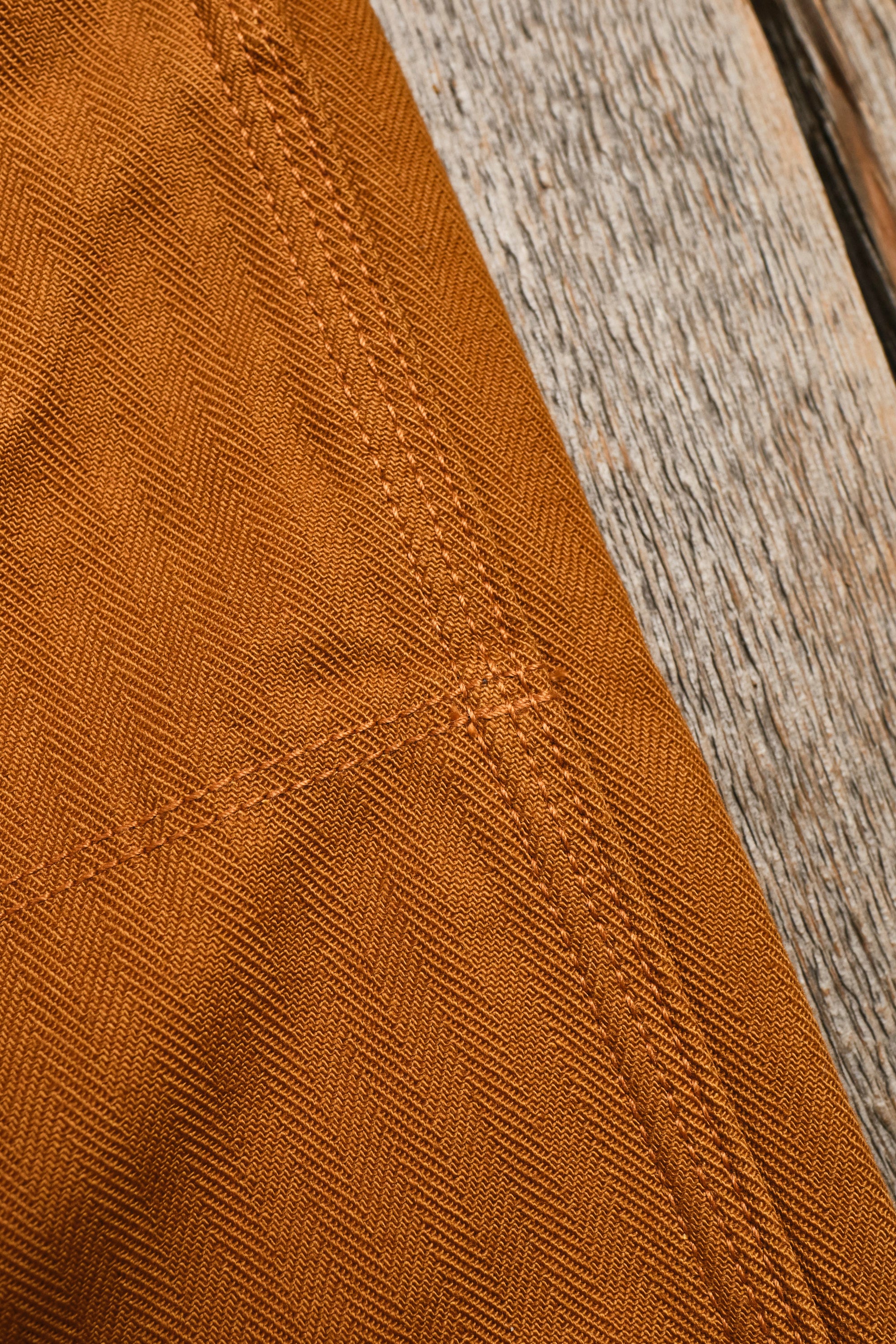 Ortega Pant 13 Ounce Rust Herringbone
