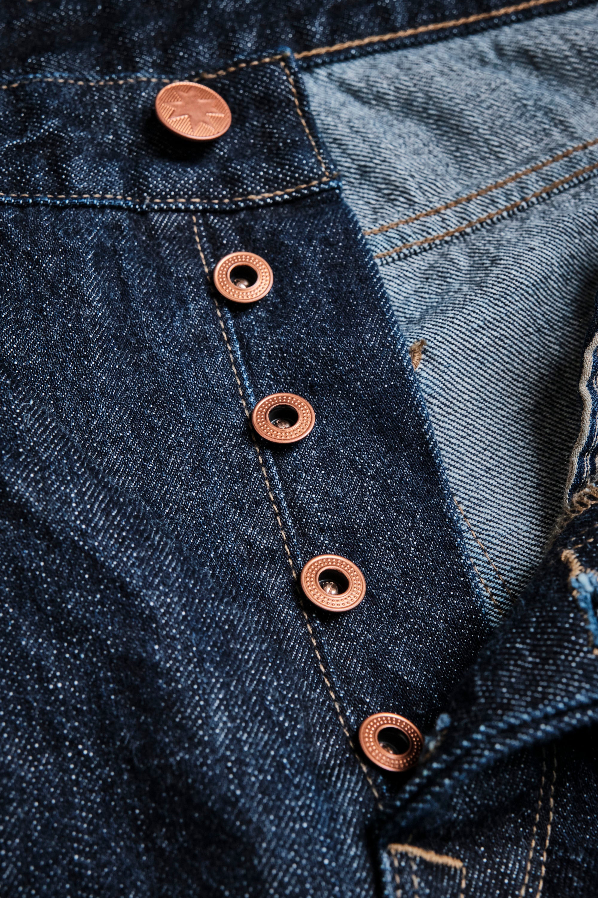 Modesto 14.50 Ounce Indigo Unsanforized Denim