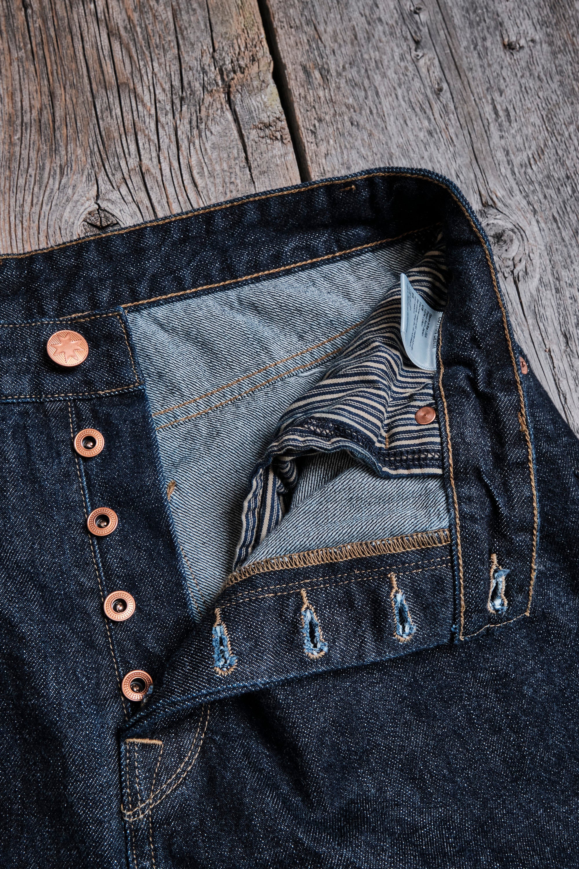 Modesto 14.50 Ounce Indigo Unsanforized Denim