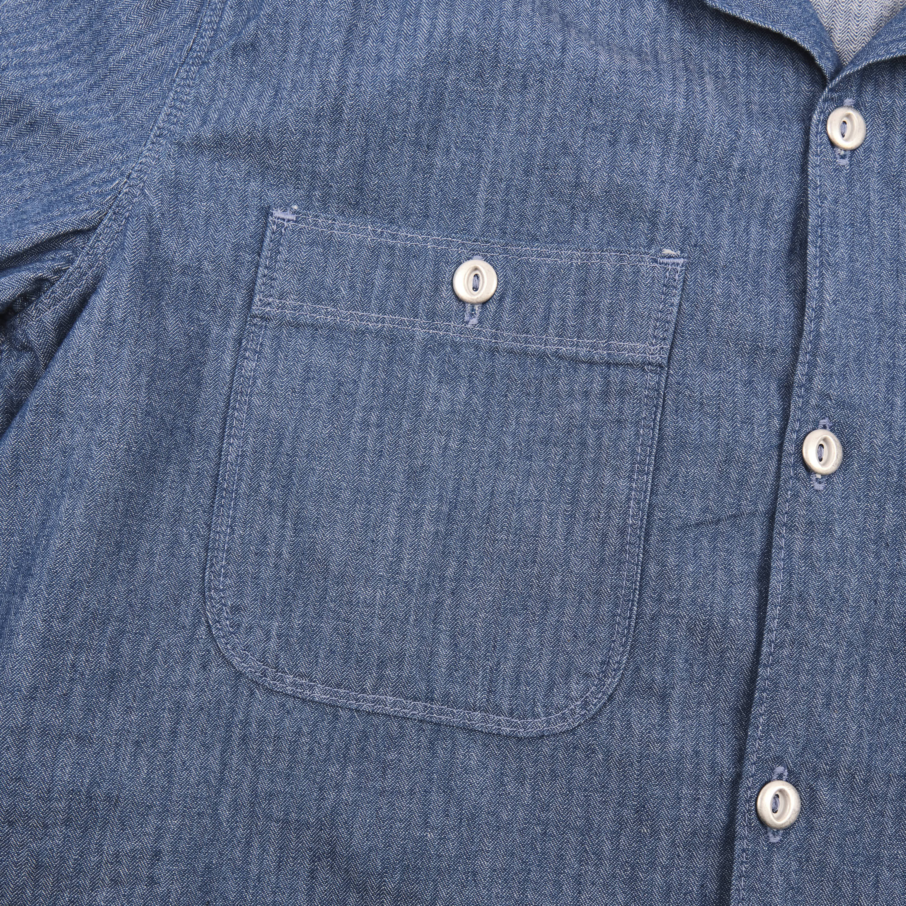 Dayton Blue Herringbone