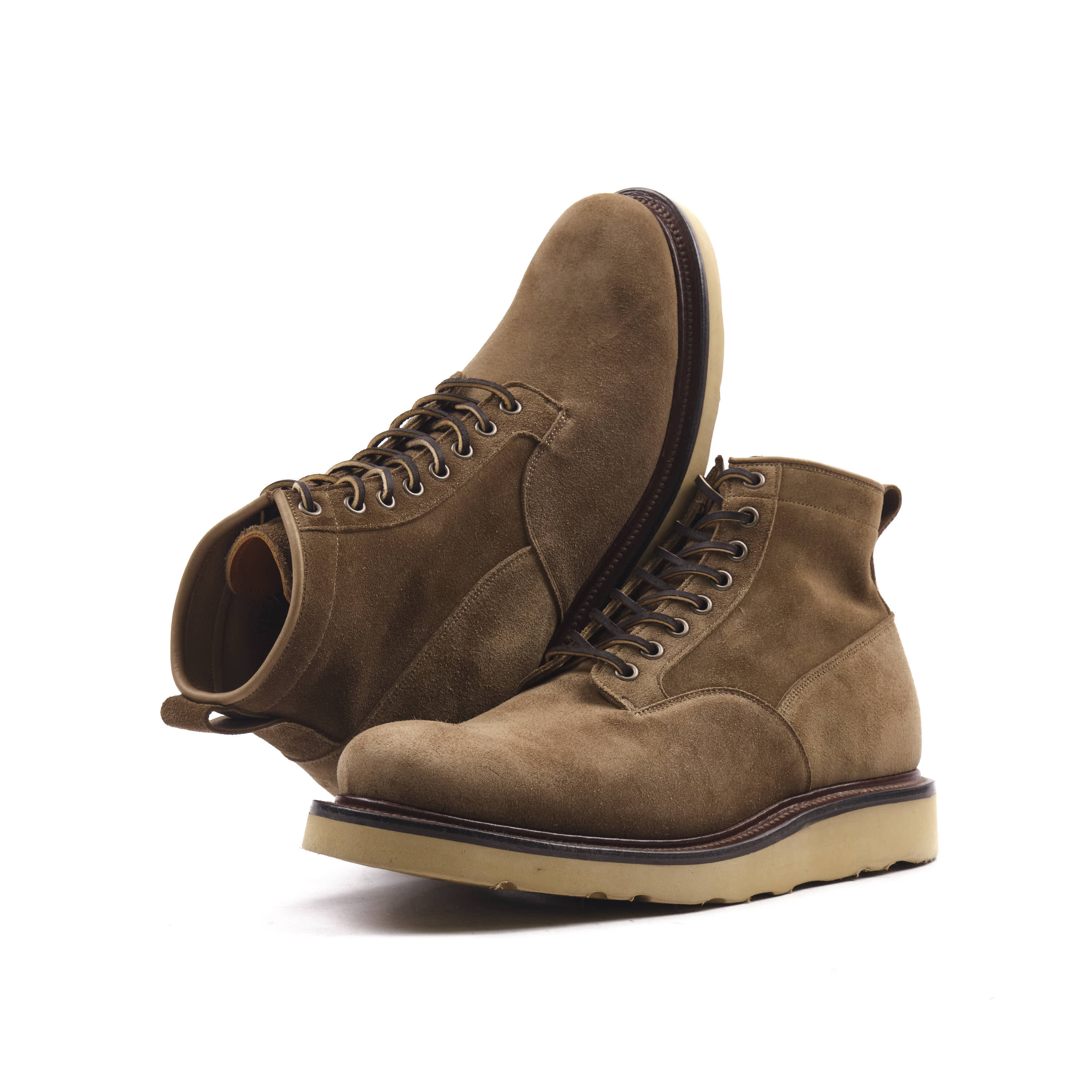 VIBERG SCOUT BOOT - 2030 LAST - BISON JANUS CALF SUEDE