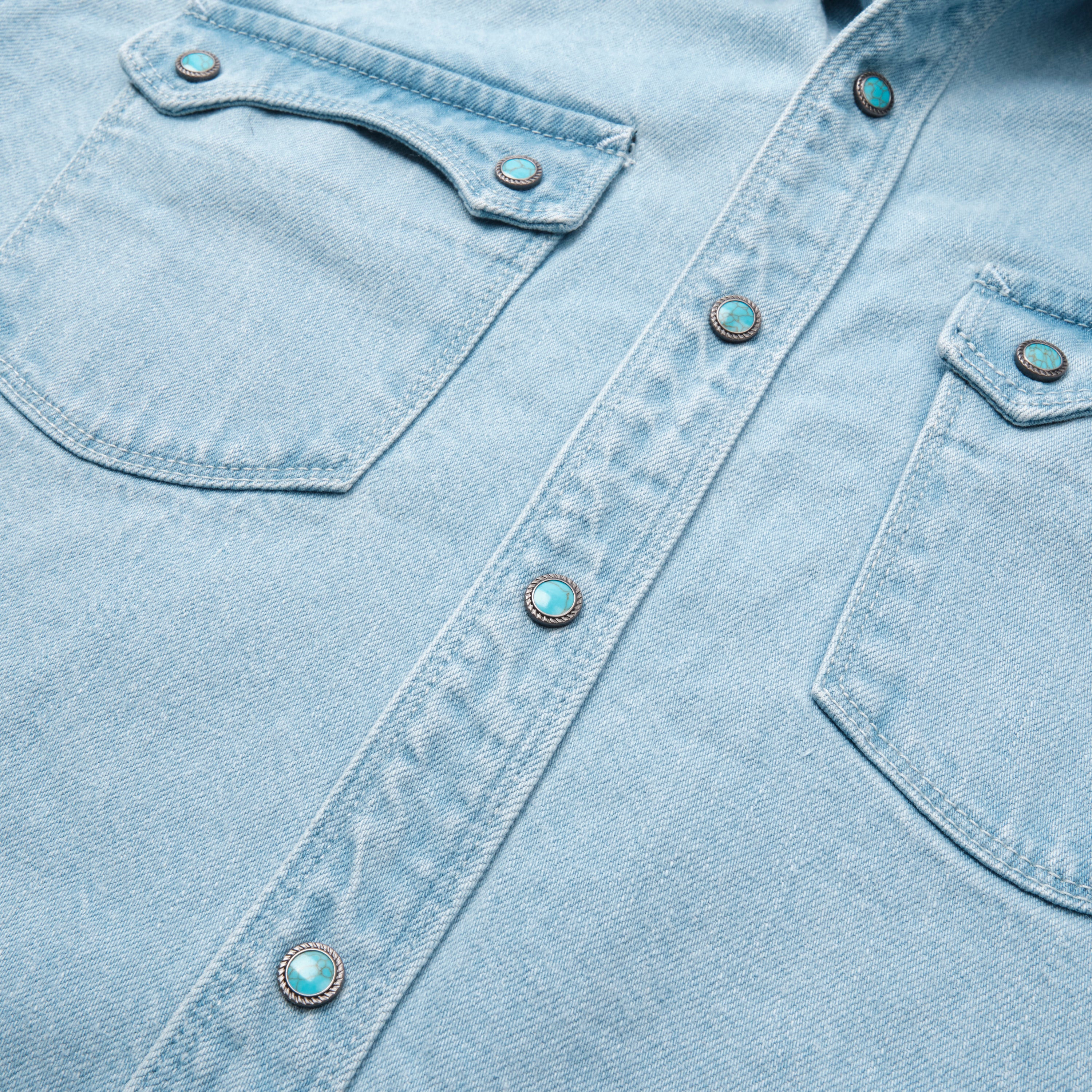 Modern Western <span> 11 Ounce Bleached Denim </span>