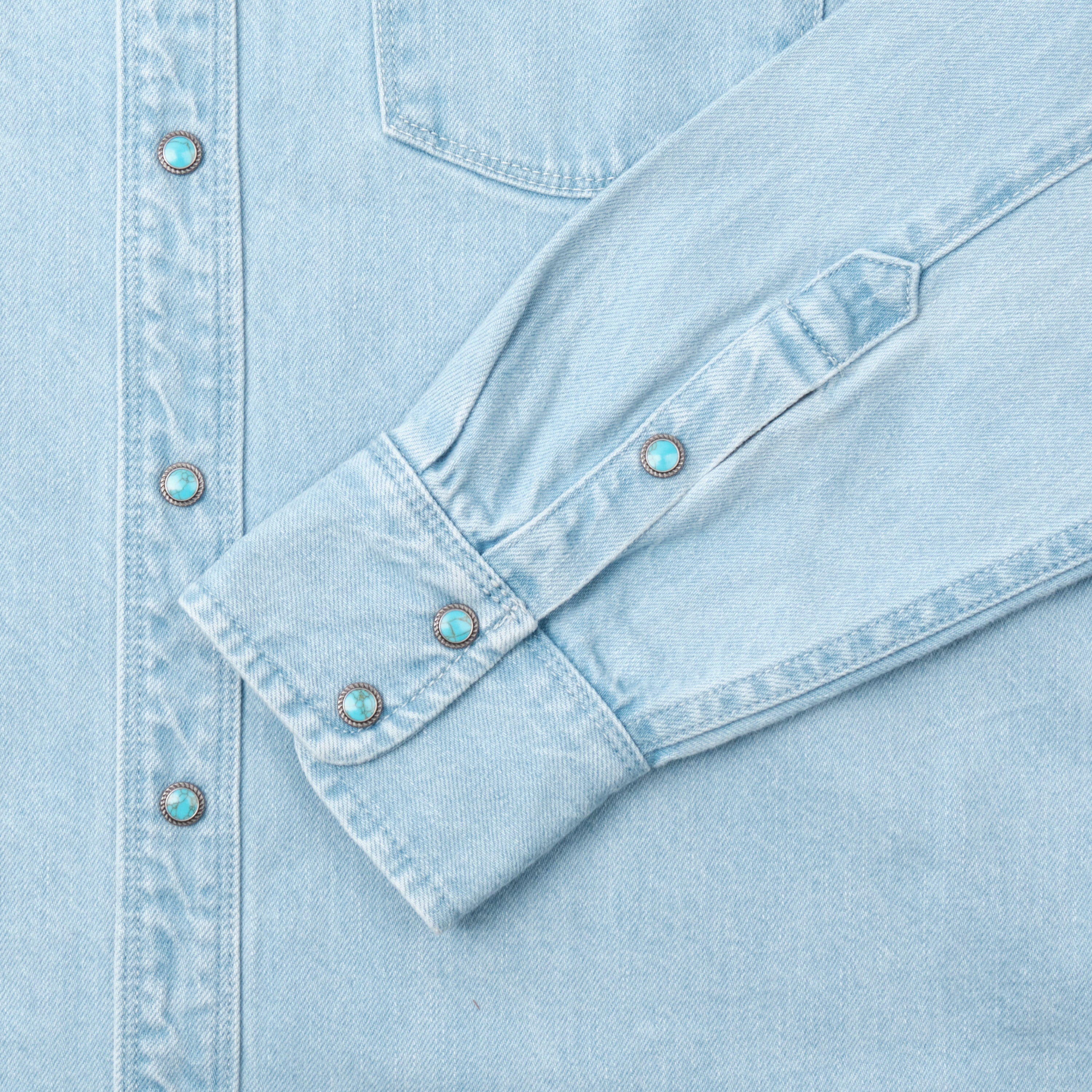 Modern Western <span> 11 Ounce Bleached Denim </span>