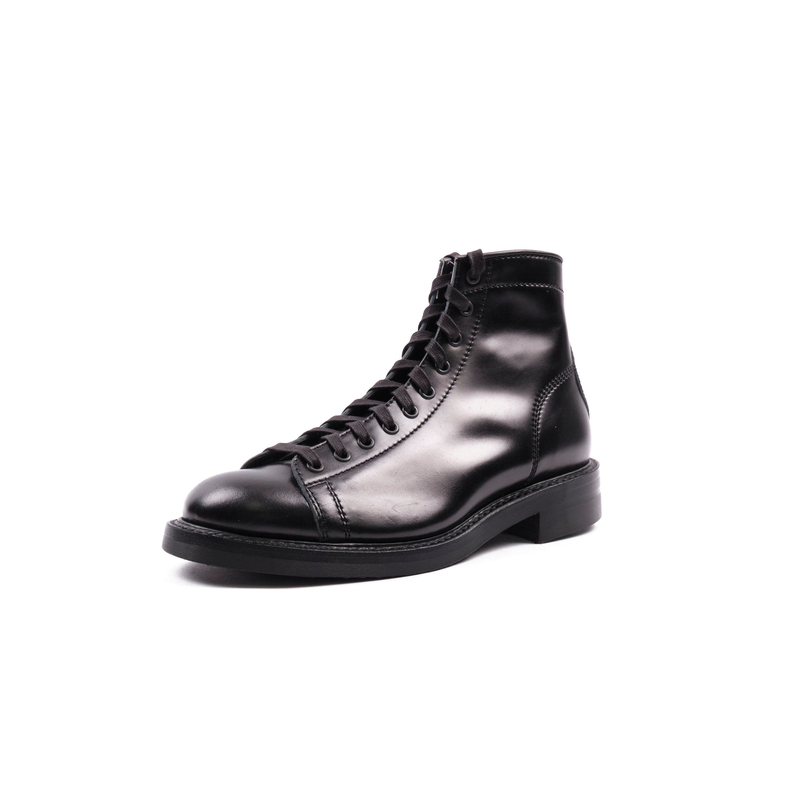 John Lofgren Monkey Boots - Shinki Black Shell Cordovan - Black Ops