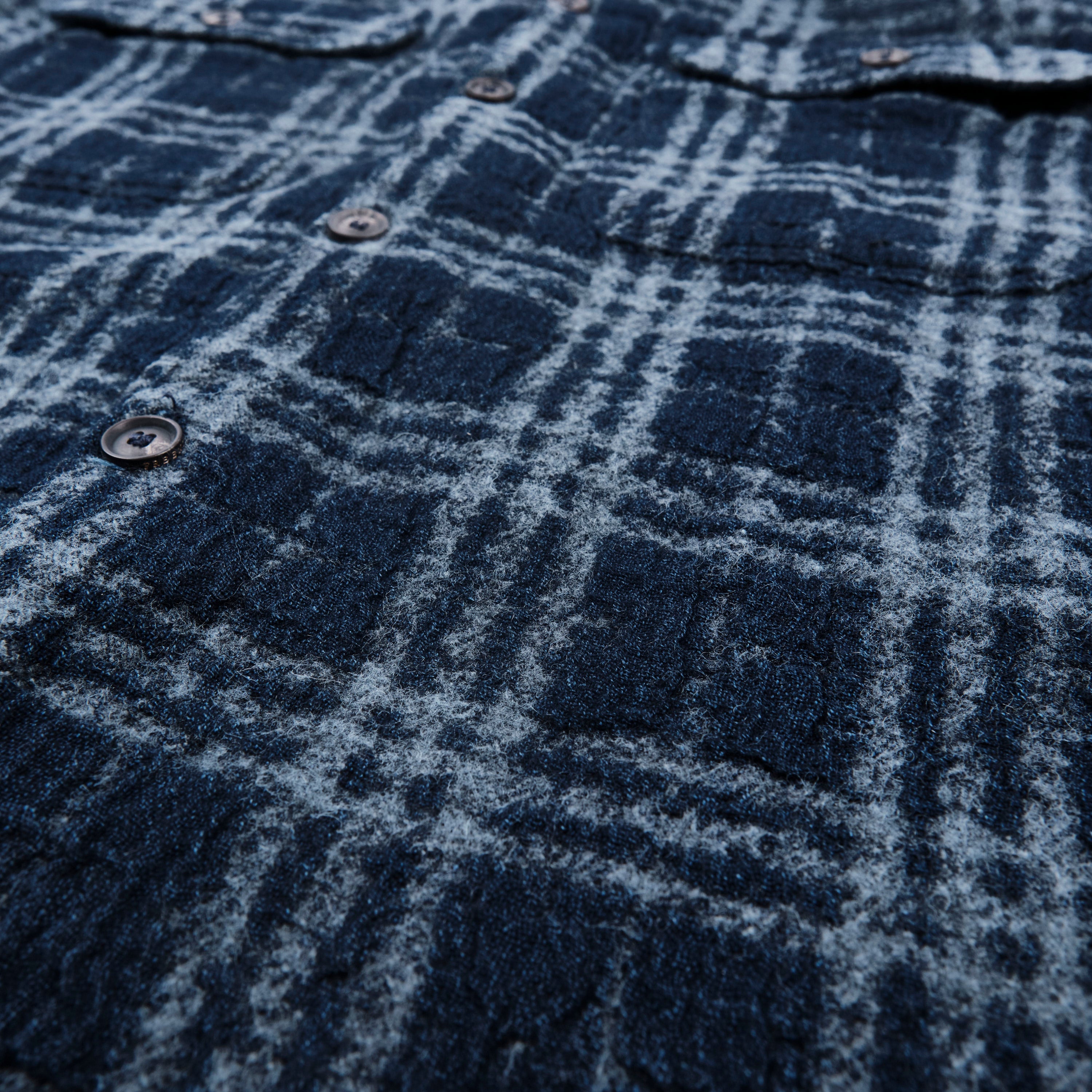 Benson Indigo Plaid