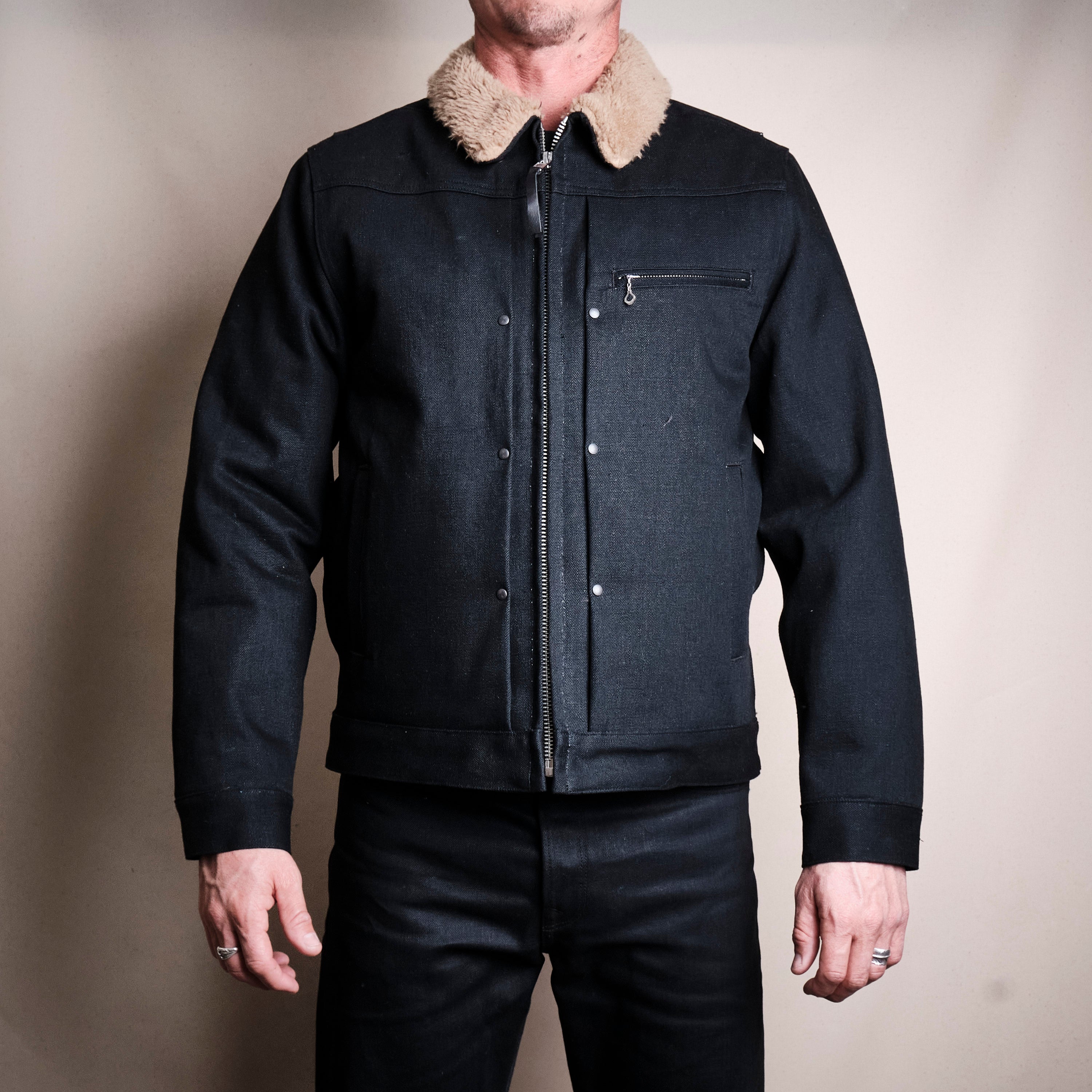 RJ-2 Denim 17 Ounce Black Denim