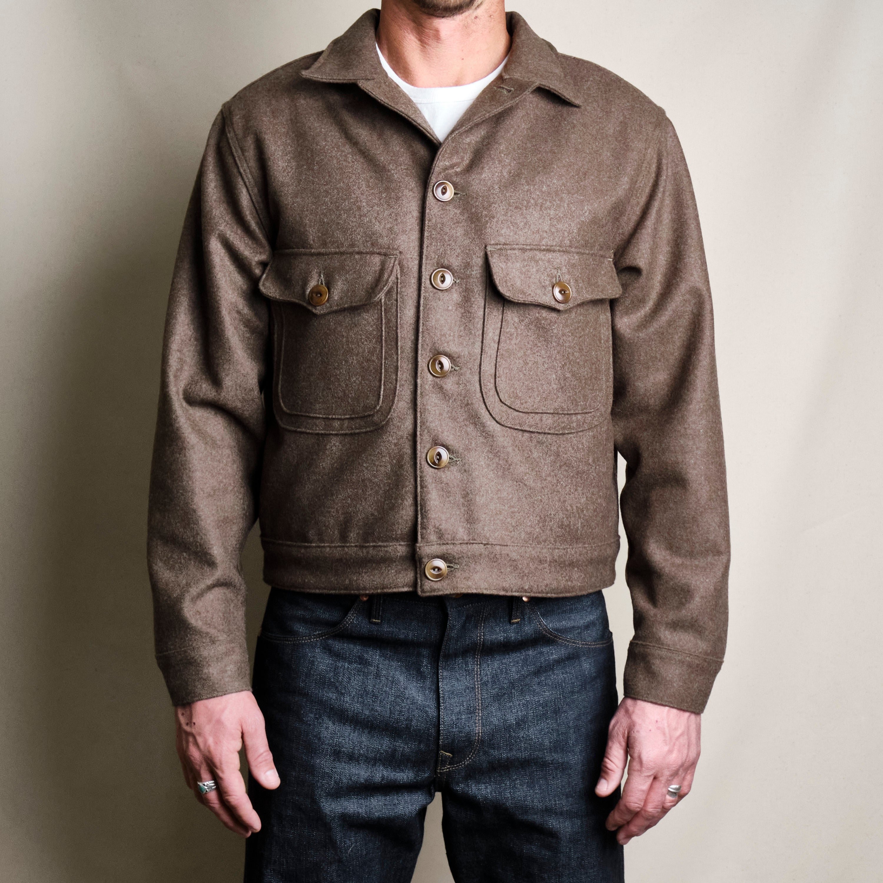Grafton Jacket Brown Wool