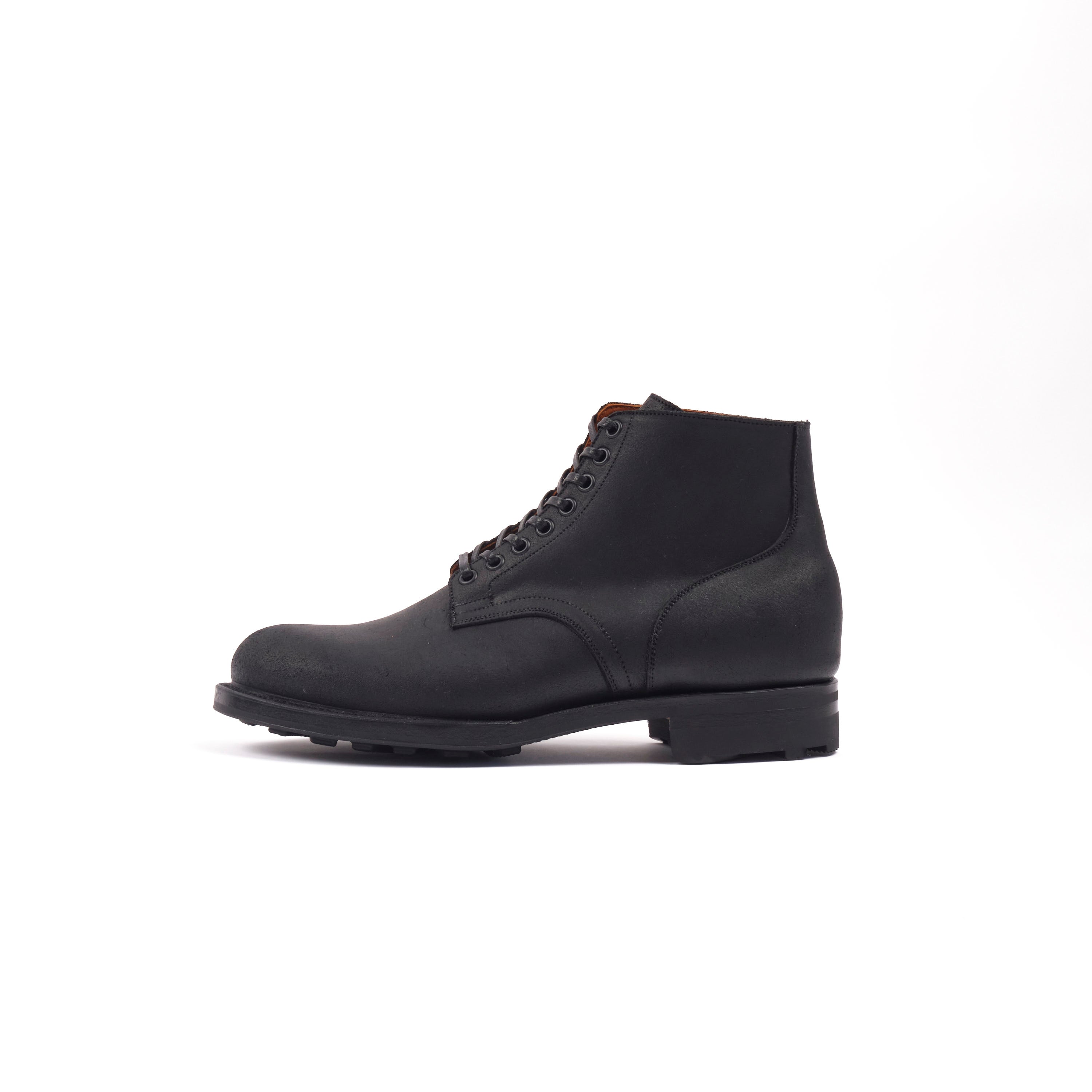 VIBERG SERVICE BOOT - 1035 LAST - BLACK WAXY COMMANDER