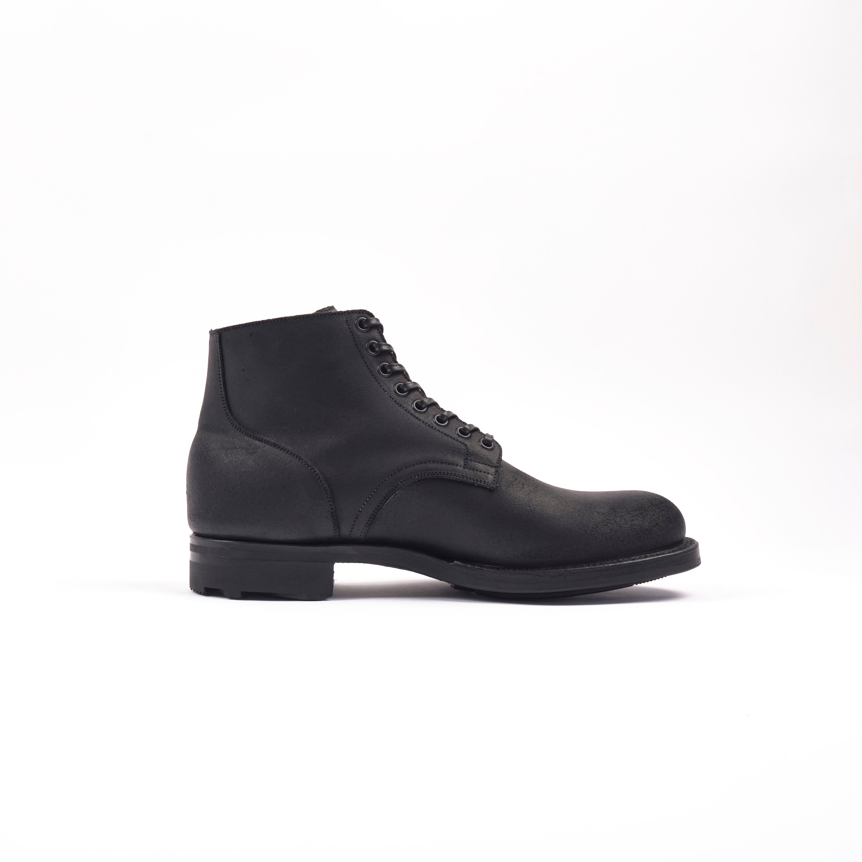 VIBERG SERVICE BOOT - 1035 LAST - BLACK WAXY COMMANDER