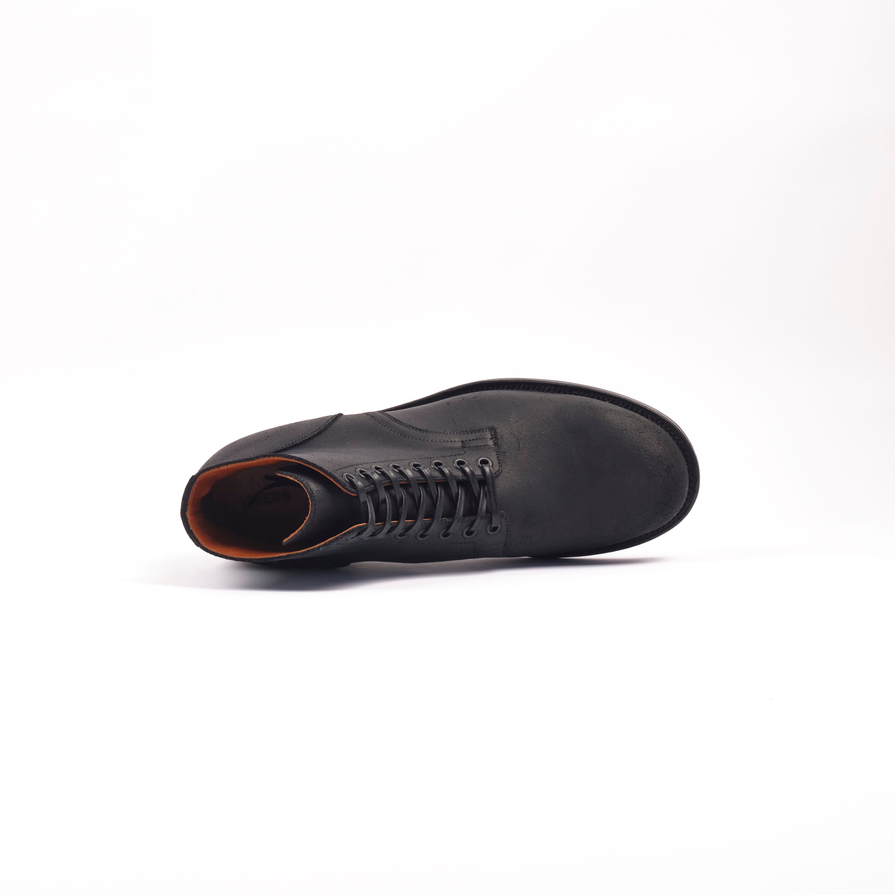 VIBERG SERVICE BOOT - 1035 LAST - BLACK WAXY COMMANDER