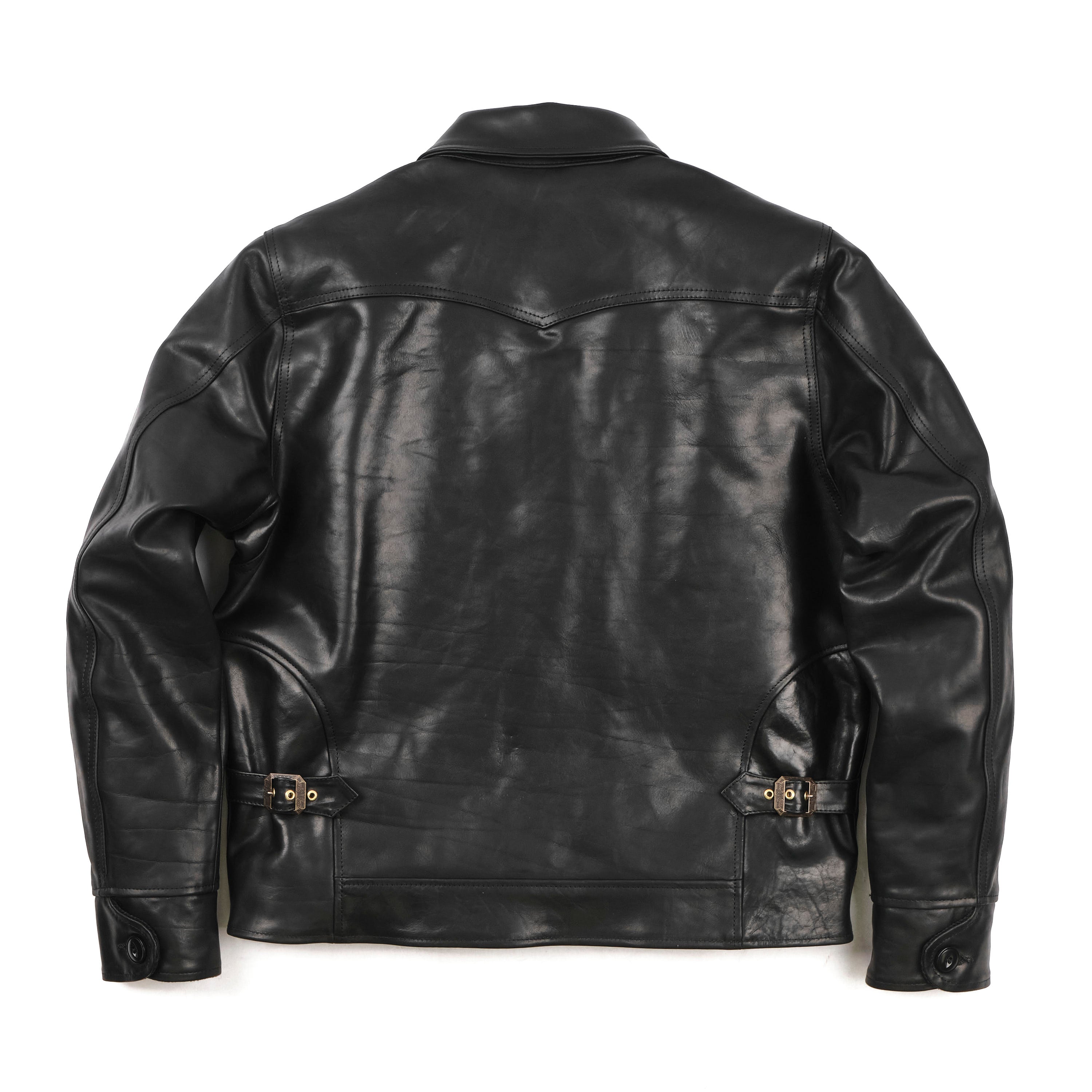 Alcorn Black Bull Leather