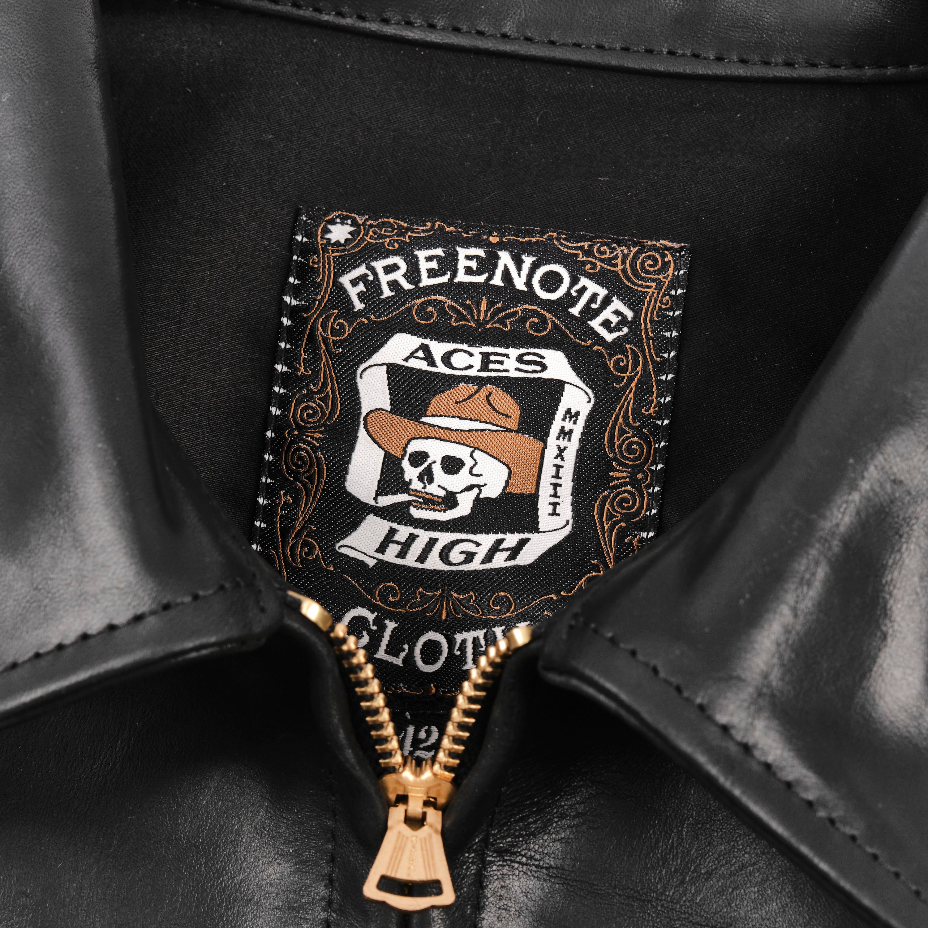 Alcorn Black Bull Leather